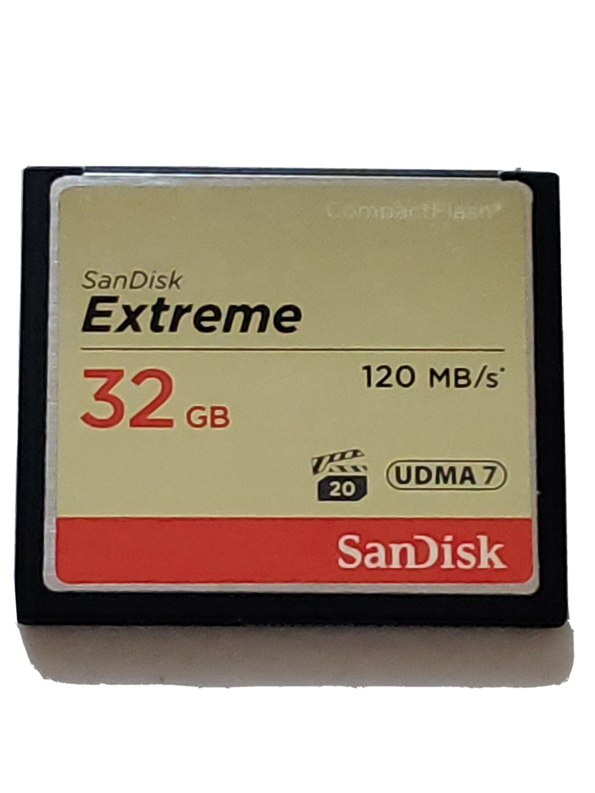 Sandisk 32GB 120 MB/s UDMA 7 Extreme Compact Flash [CF] Memory Card