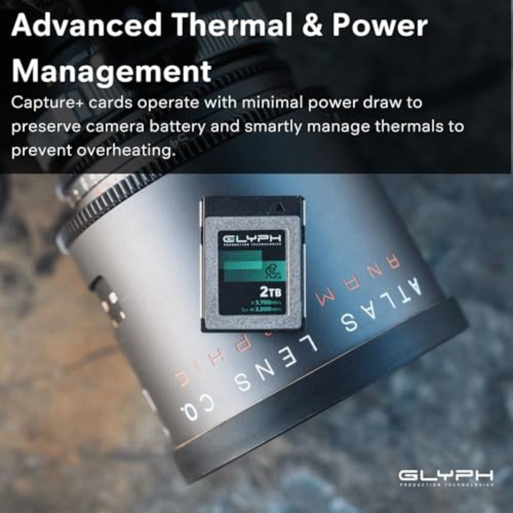 Glyph Technologies 256GB Capture+ CFexpress 4.0 Type B Memory Card