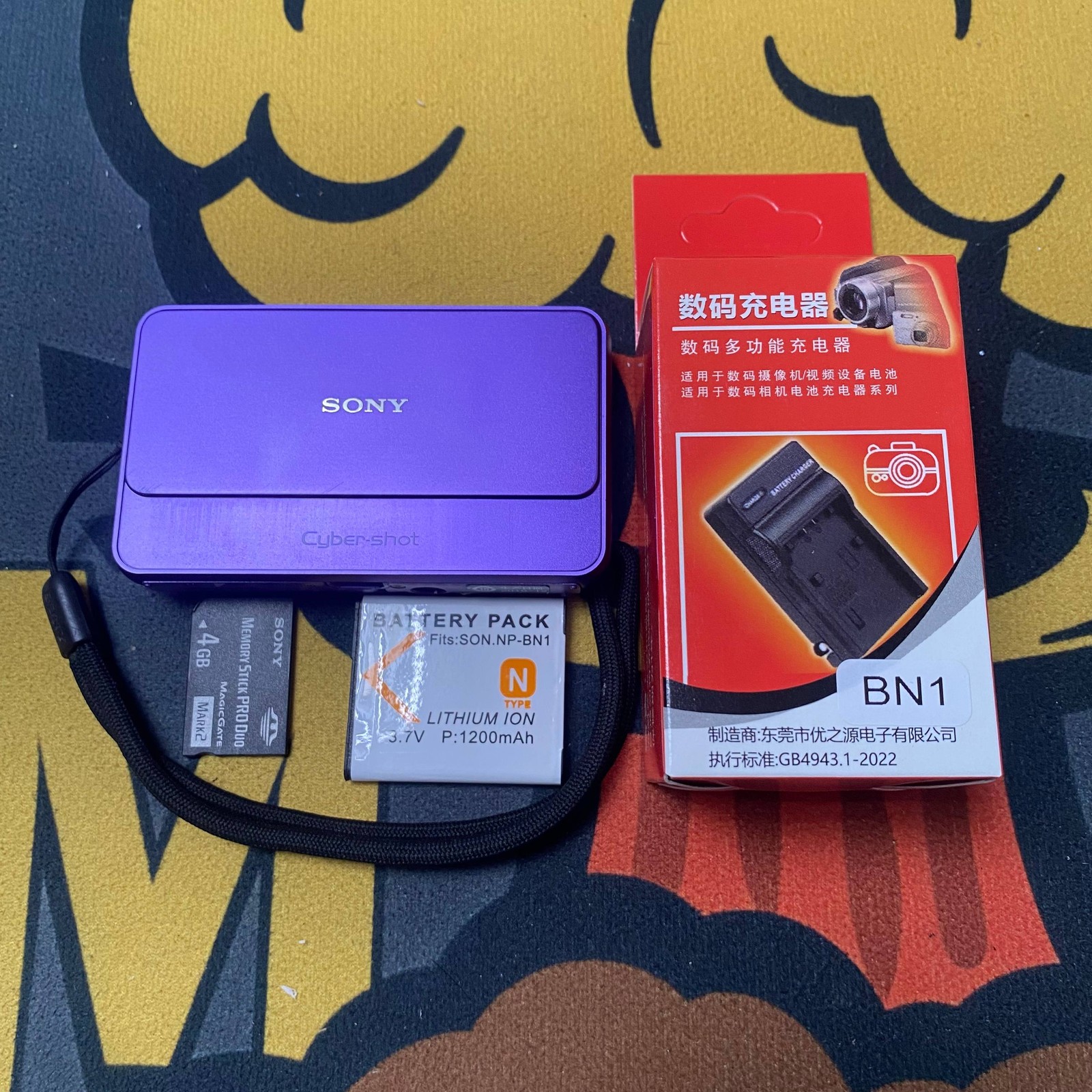 SONY Cyber Shot DSC-T99 CCD 14.1MP 4x Optical Zoom Digital Camera Purple