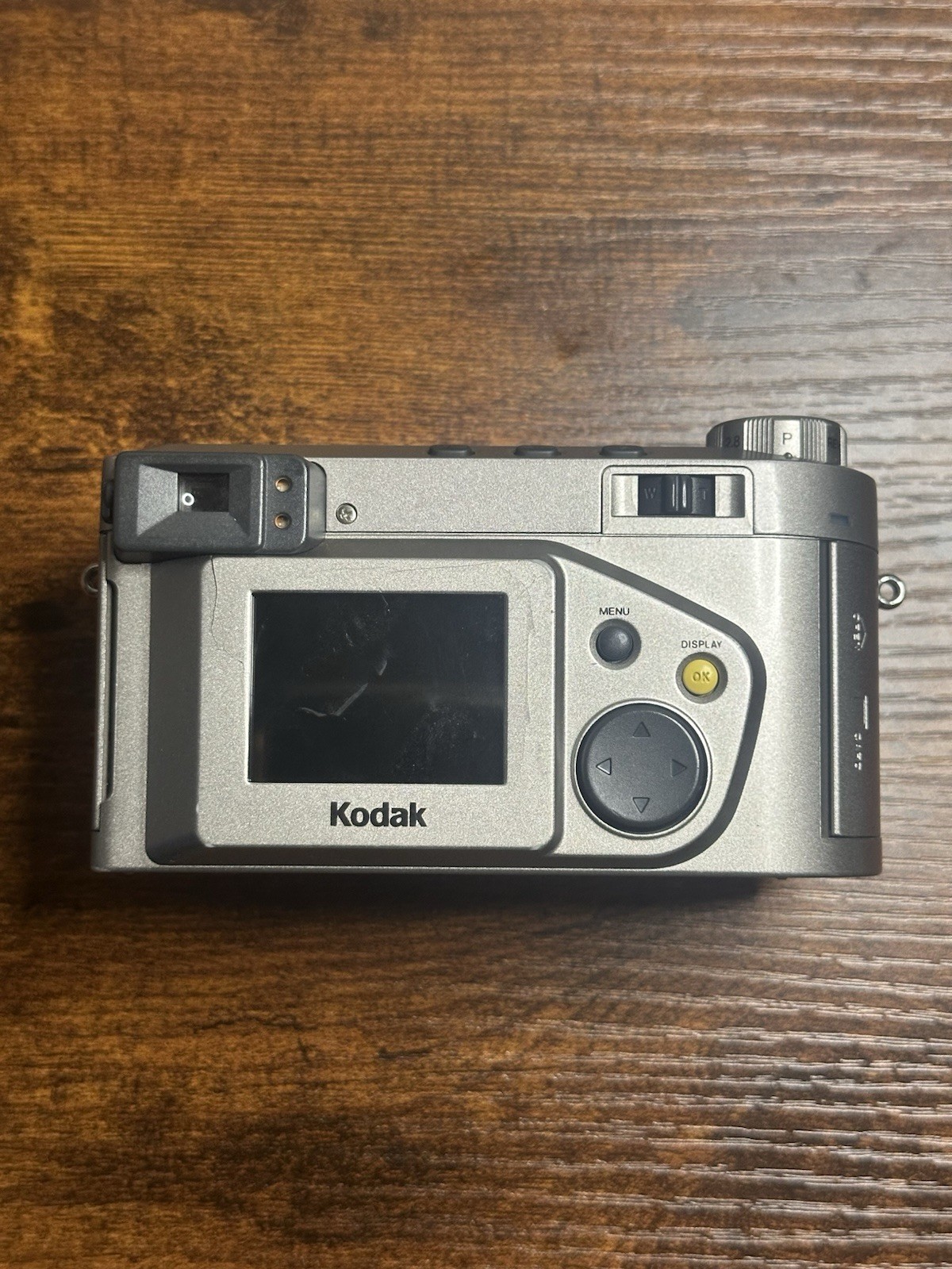 Kodak DC4800 Silver 3.1MP Compact 3x Zoom 1.8in USB Flash Charger Battery CF
