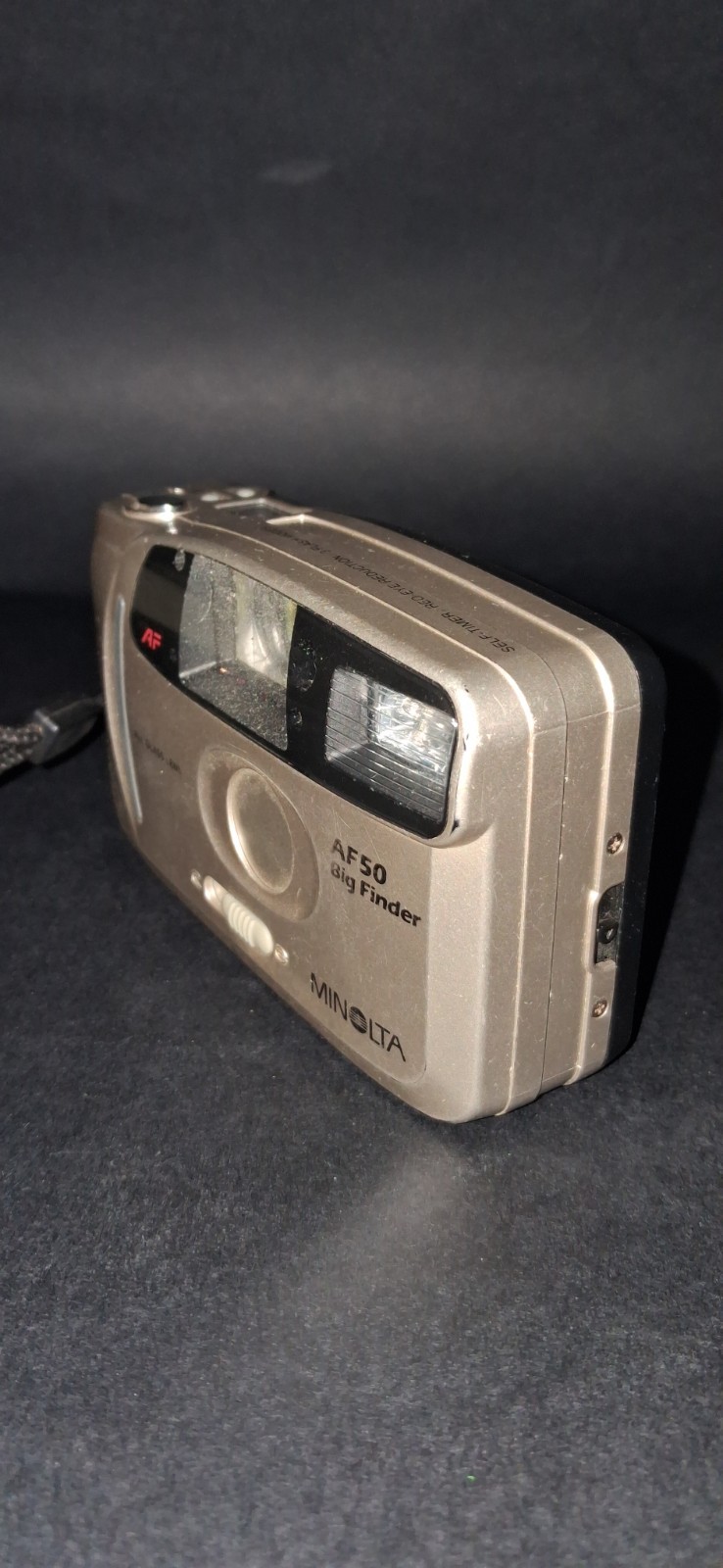 MINOLTA AF50 BIG FINDER COMPACT ANALOG CAMERA
