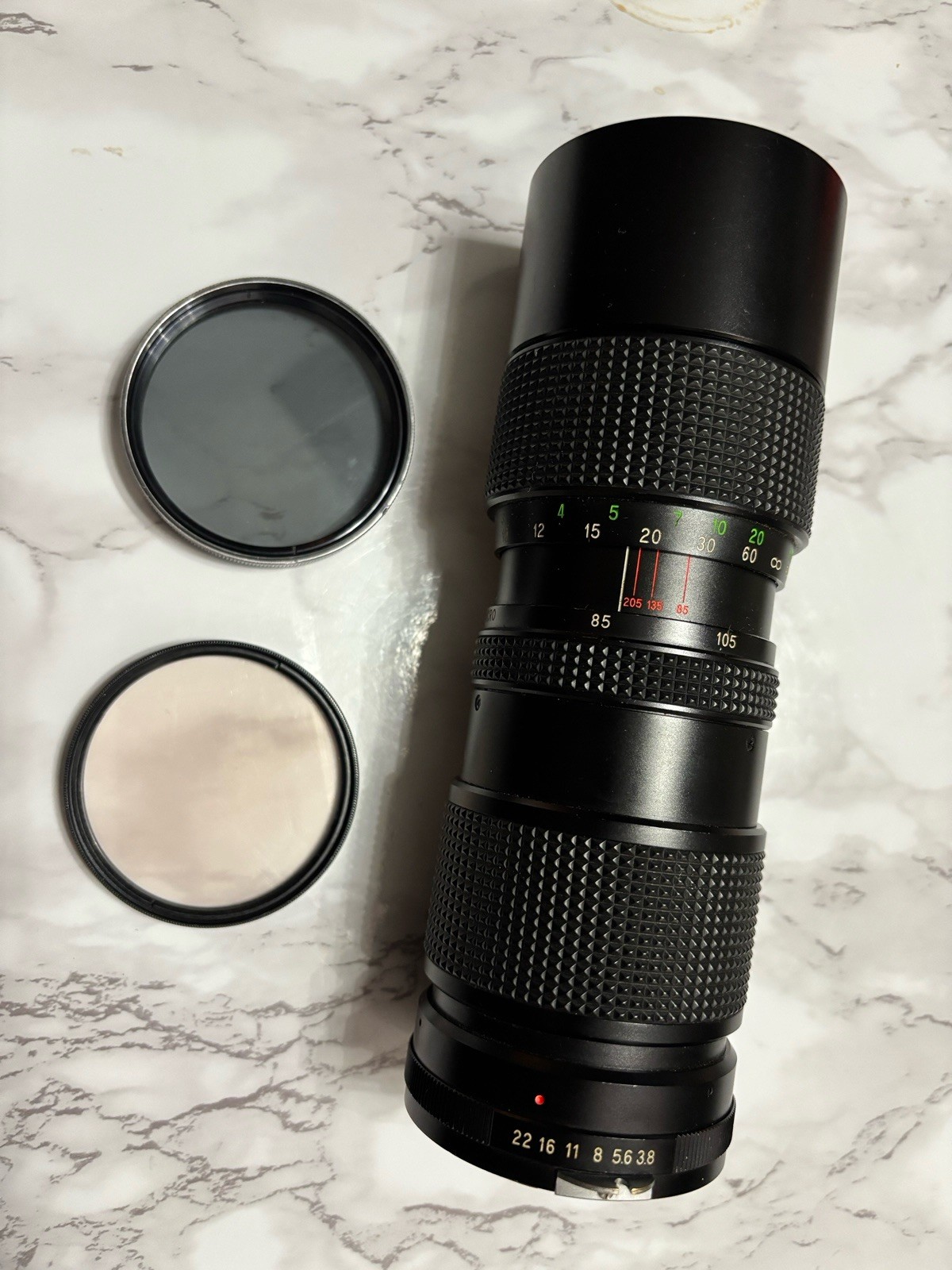 Vivitar 85–205mm f/3.8 Auto Zoom Macro Lens – 58mm – Made in Japan