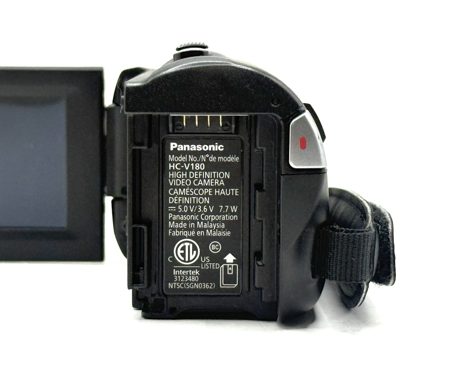 Panasonic V180 Video Camera Camcorder 90x Zoom 10MP