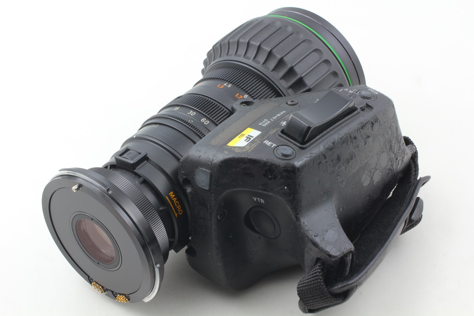 [Exc+++++] Canon YH18x6.7 KRS B4 Broadcast Lens US DUTY PAID Japan #254