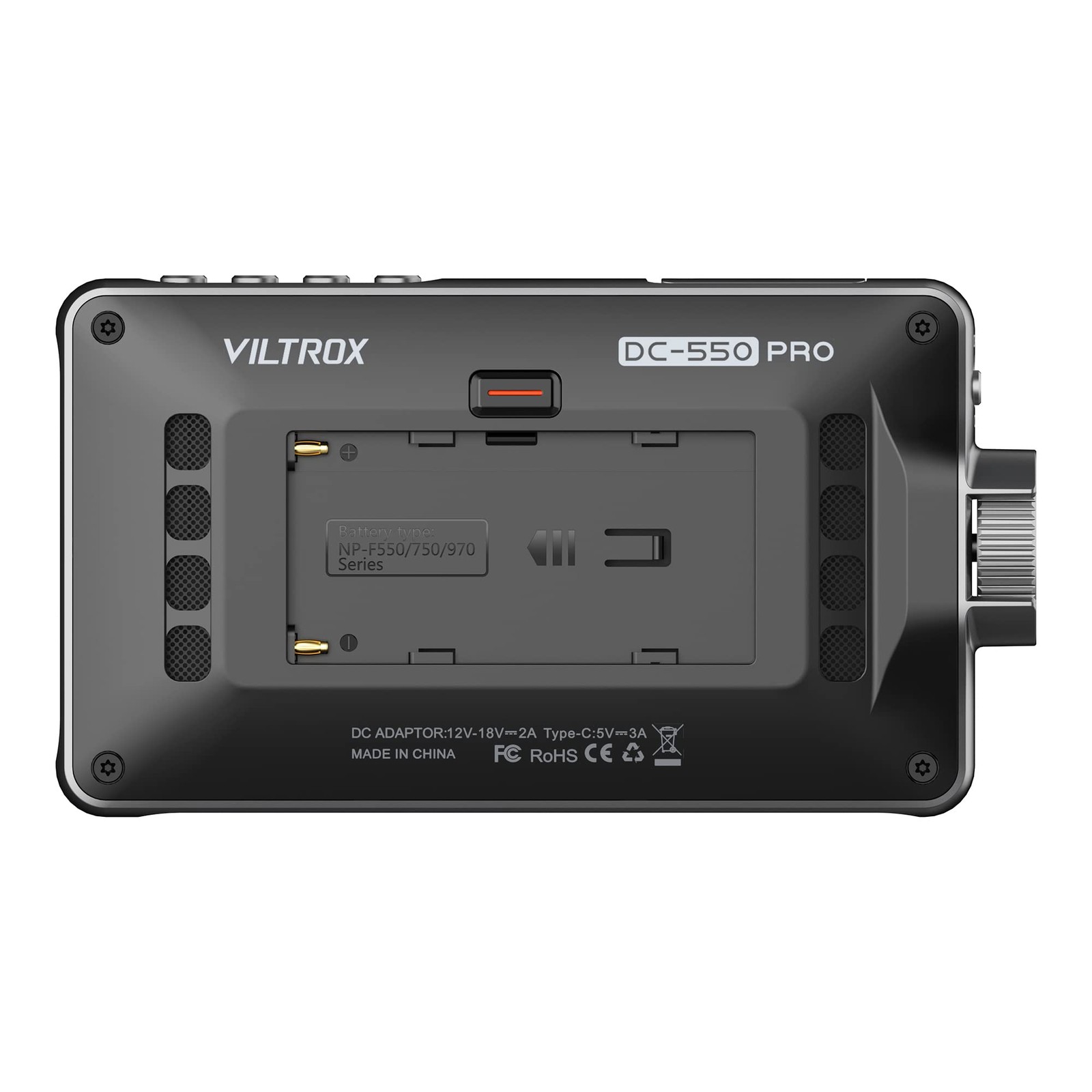 US VILTROX DC-550 Pro 5.5 Inch Touchscreen Camera Field Monitor with battery