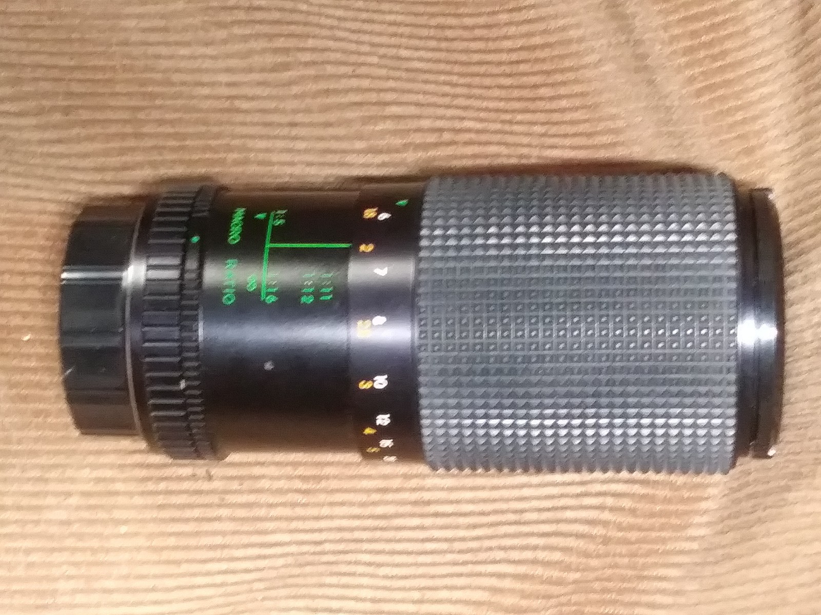 The Vintage Starblitz Auto Zoom 28-80mm f=3.5-4.5 Lens with a Konica “AR” mount