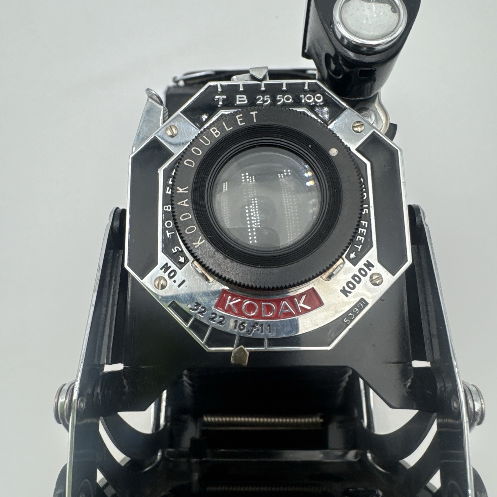 KODAK Six-16 616 folding film camera, artdeco pristine condition W/ Case manual