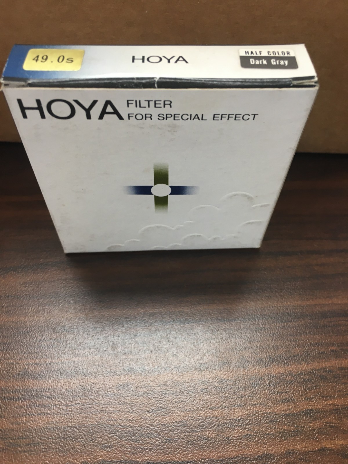HOYA 49mm Half Color Dark Gray Special Effects Filter