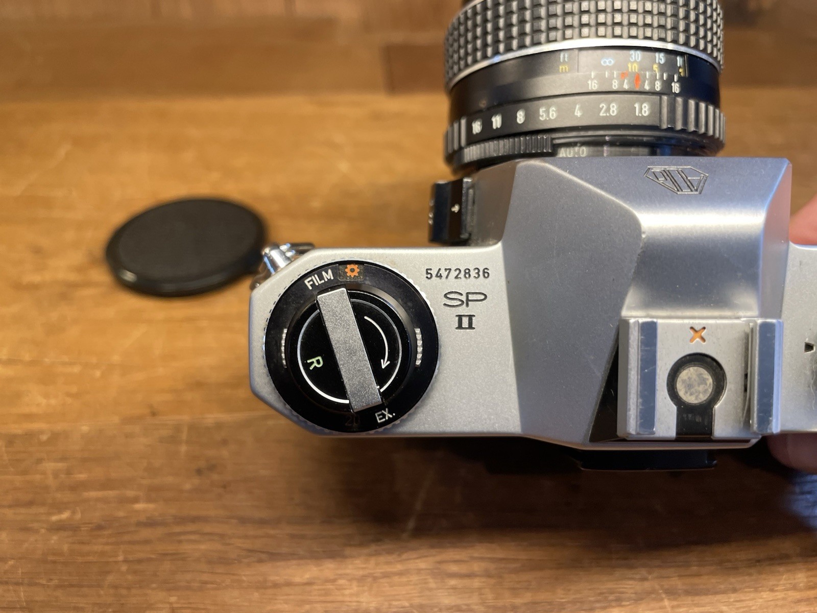 *Near Mint ++* Pentax Spotmatic SPII SP II Camera SMC Takumar 55mm F/1.8 From JP