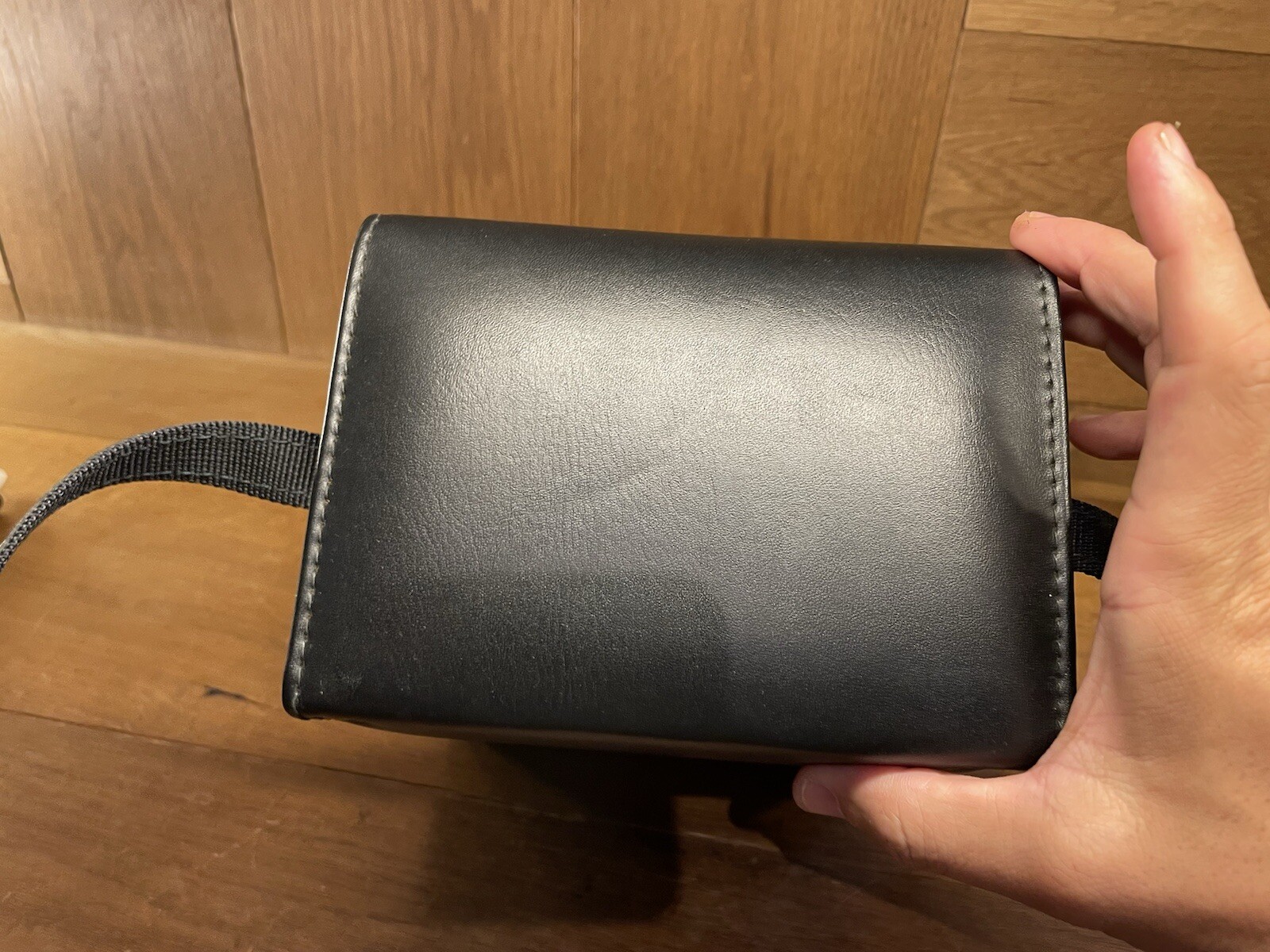 *Near Mint ++* Plaubel Makina 67 Gadget Carry Case Hard Leather From Japan