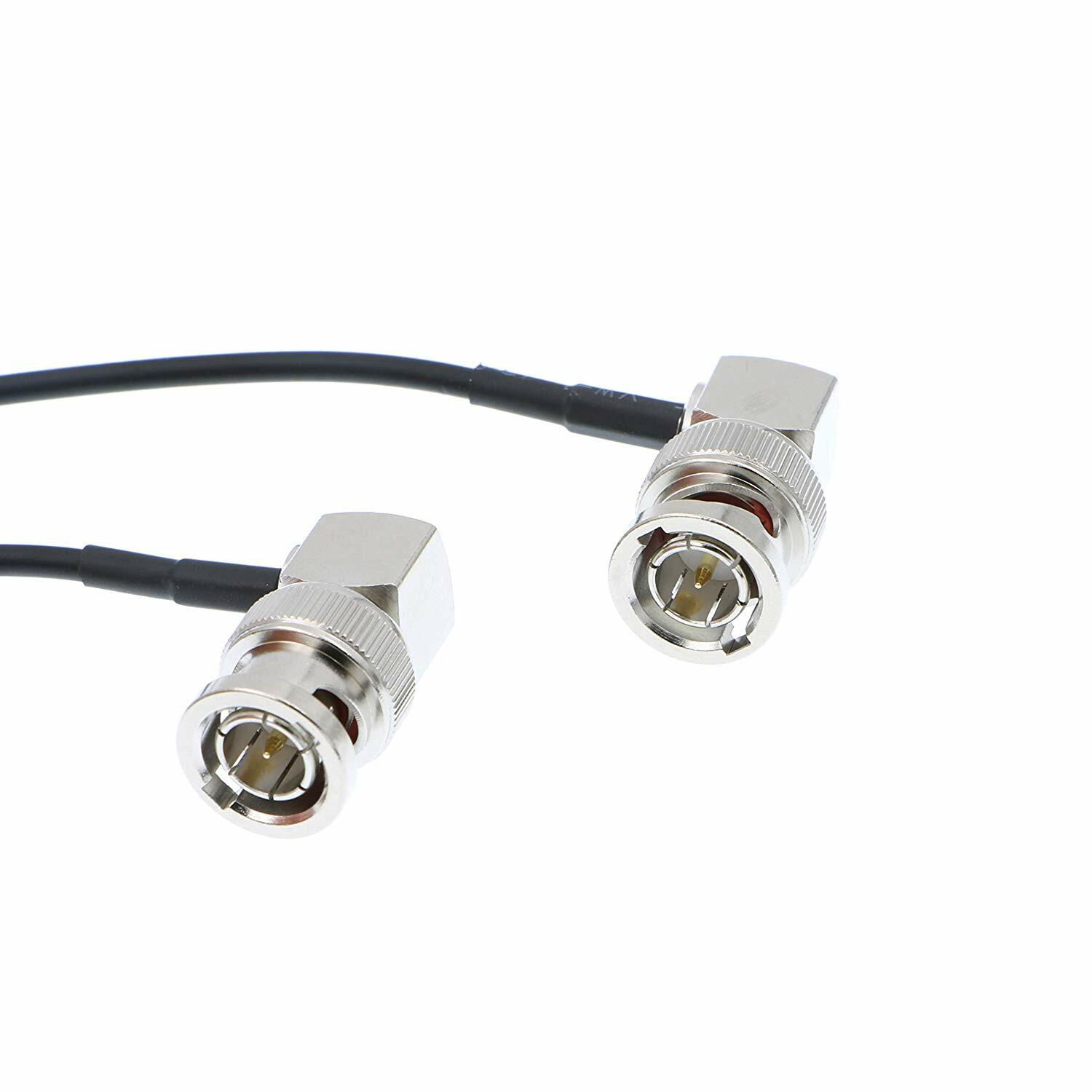 Blackmagic 3G HD SDI Flexible Cable RG179 BNC Right Angle Male for Sony FS5 FS7