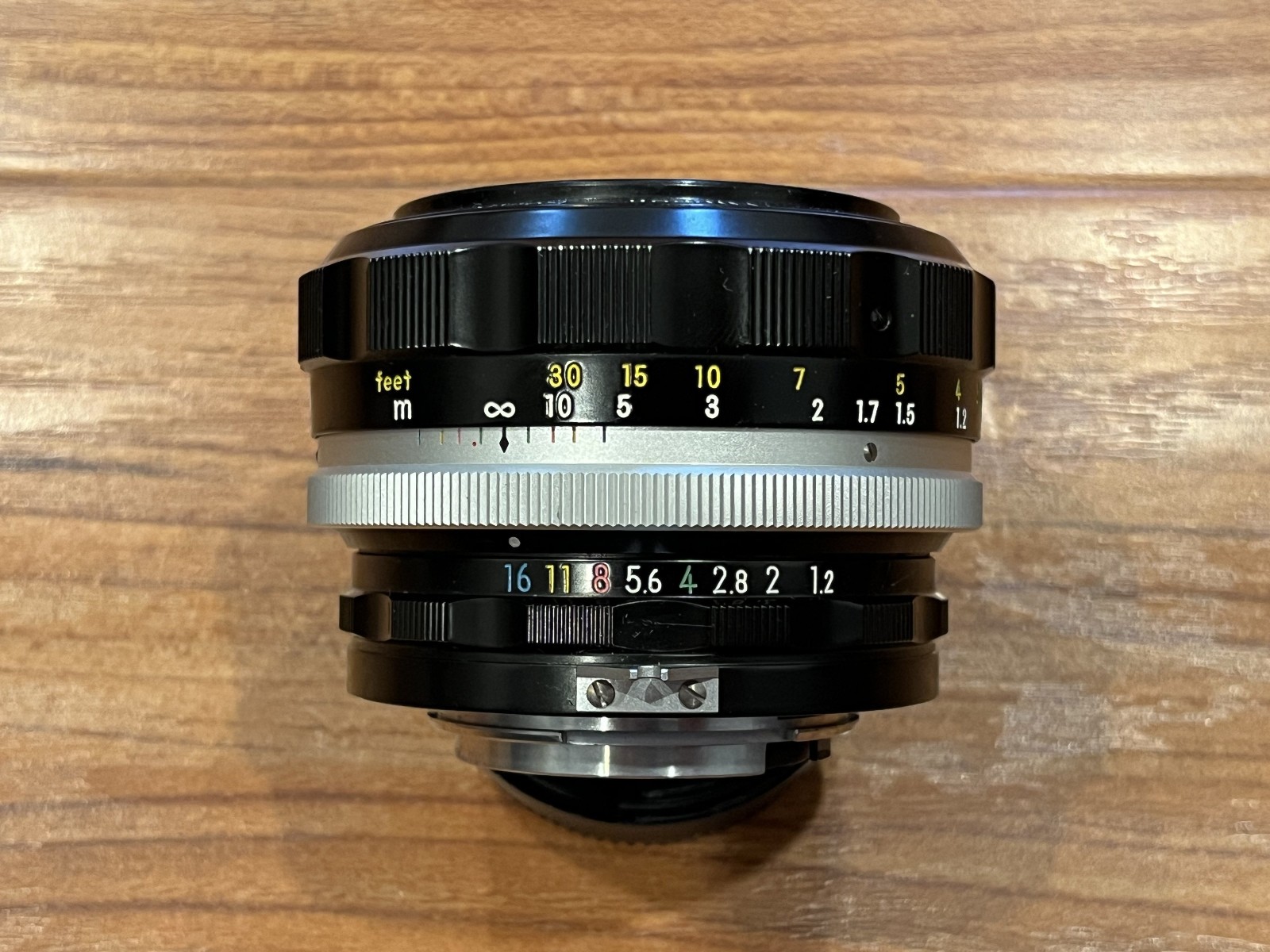 Nikon Nikkor-S Auto 55mm f/1.2 Nippon Kogaku Non-Ai MF Lens