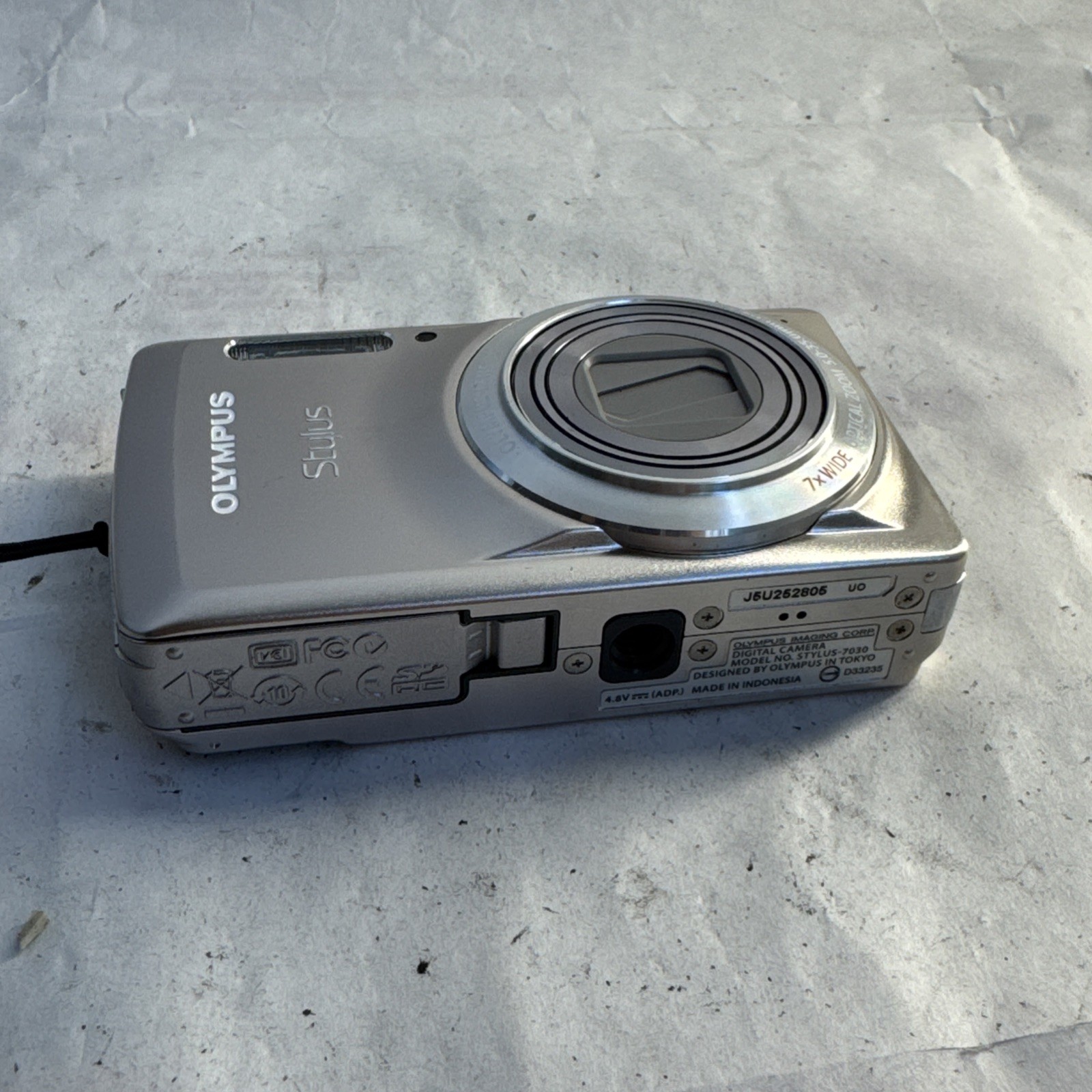 Olympus Stylus mju 7030 14MP Digital Camera Tested w Battery Compact – Tested!
