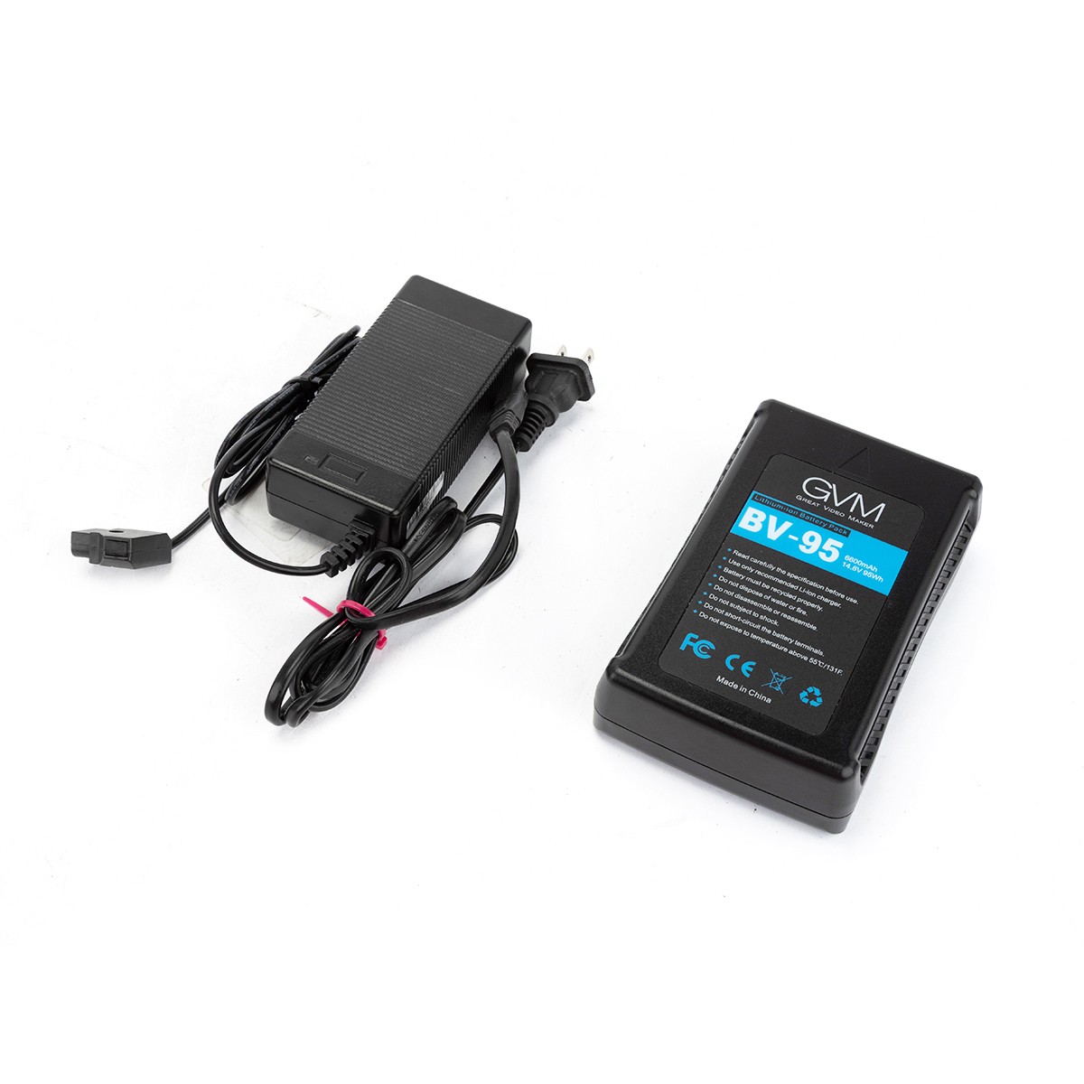 GVM BV-95 95Wh 14.8V 6600mAh Lithium-Ion V-Mount Battery – SKU#2061389