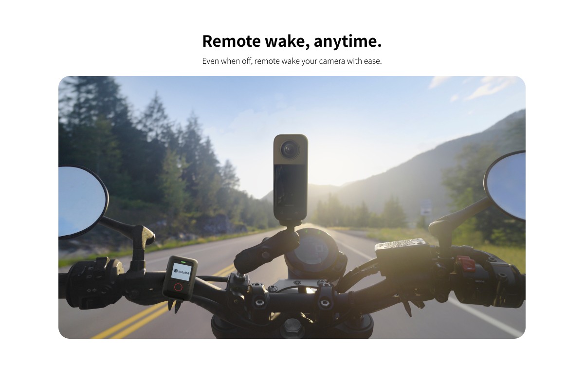 GPS Action Remote Control For Insta360 X3 / ONE RS / ONE R Accessories