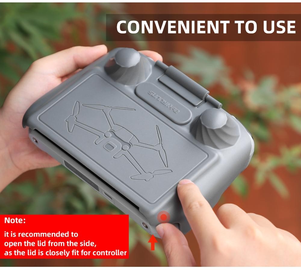 2 in1 Remote Control Screen Protective Cover Sun Shade Hood For DJI RC/Mini 3 Pr