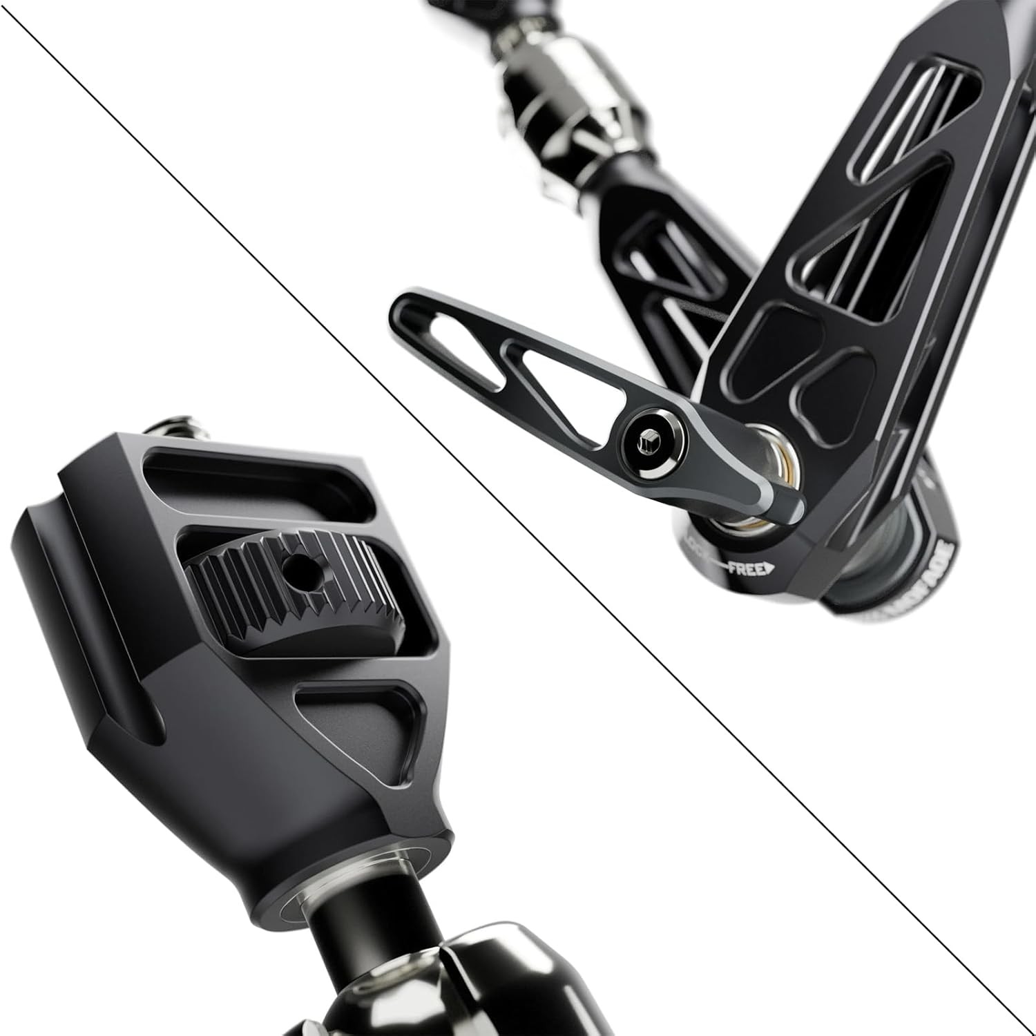 MOFAGE Talos Damping Magic Arm 11 inch Universal Magic Arm Monitor Bracket Stand