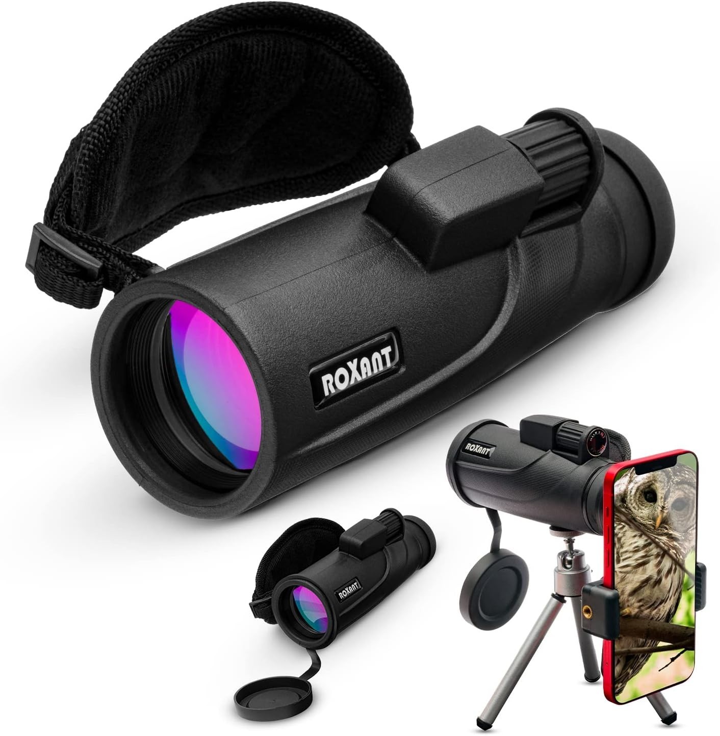 Roxant Falcon Monocular Telescope for Smartphone – 10×42 High Definition NEW