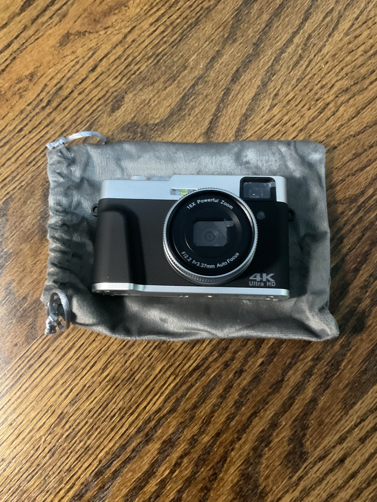 4K Digital Camera DC202 With Charger & Battery In Box