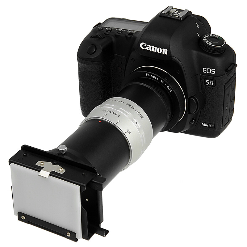 Fotodiox Lens Adapter for T-MOUNT (T2) Lens to Canon EF/EF-S Cameras [T2-EOS]