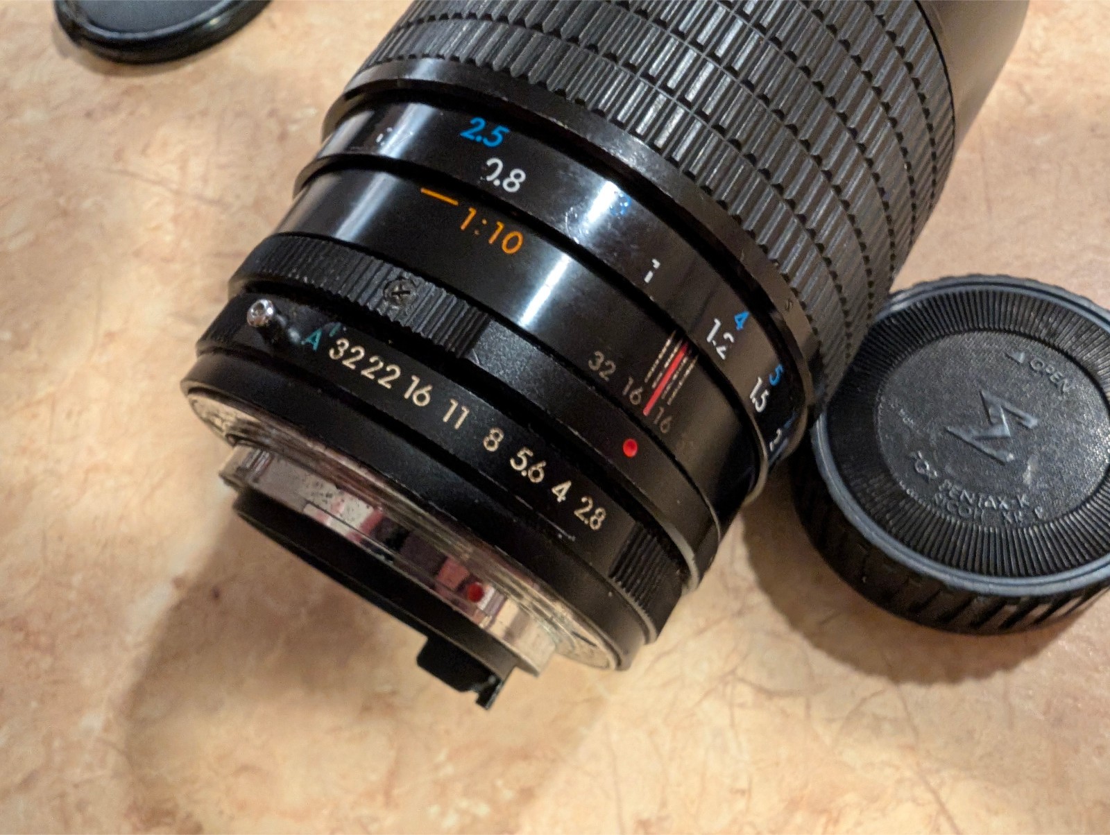 Kiron 105mm f2.8 1:1 Macro Lens (PK mount)