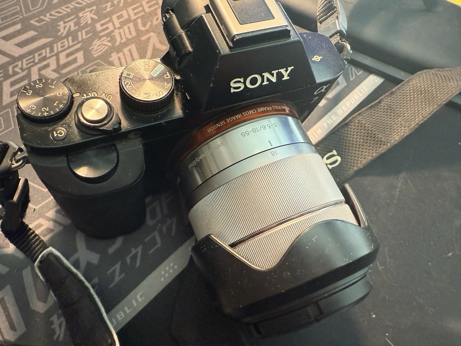SONY A7 Camera Body With SONY lens SEL18553.5-5.6/18-55
