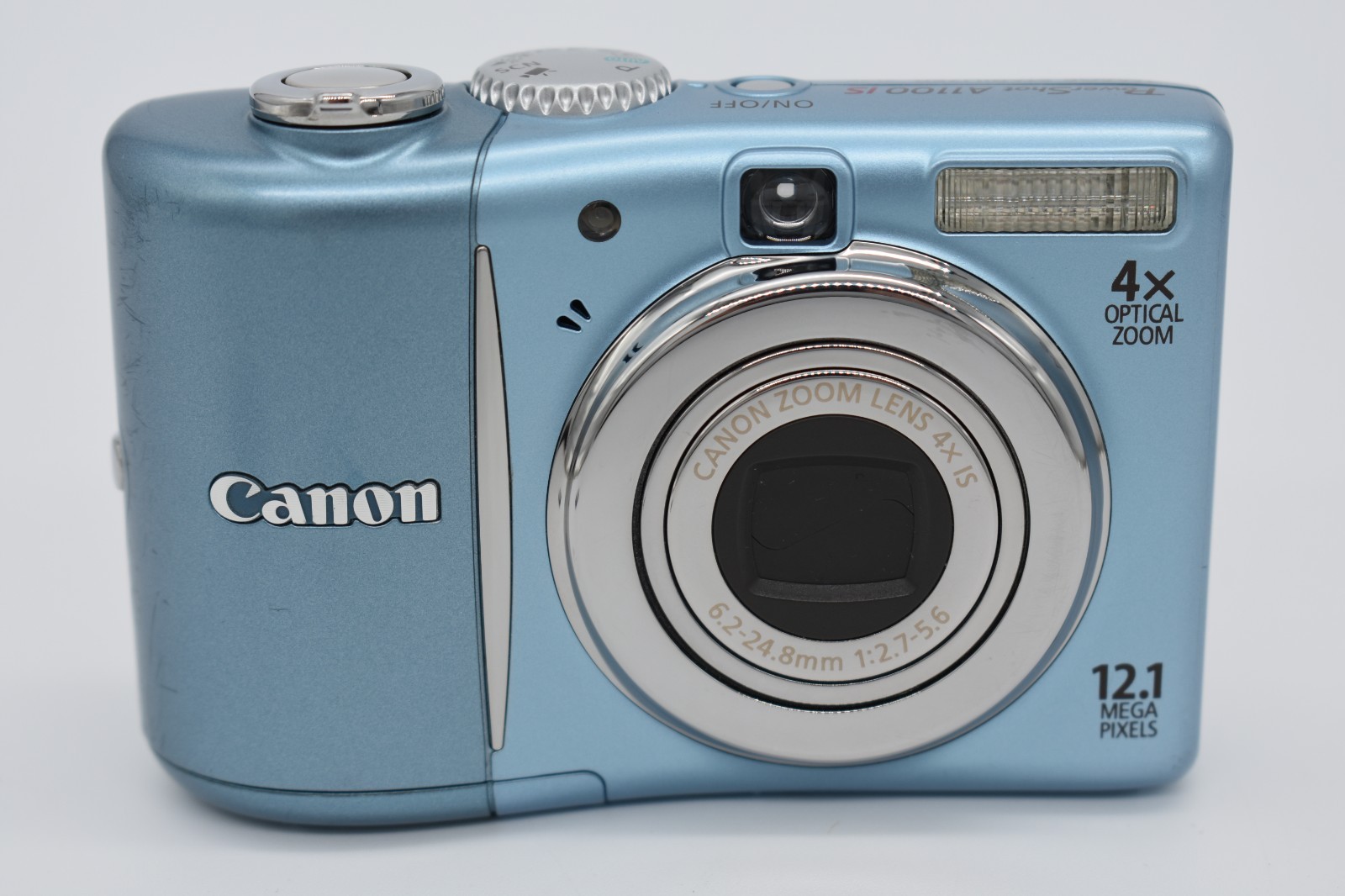 Canon PowerShot A1100 IS Sky Blue Digital Camera Rare Y2K Digicam – Tested Works