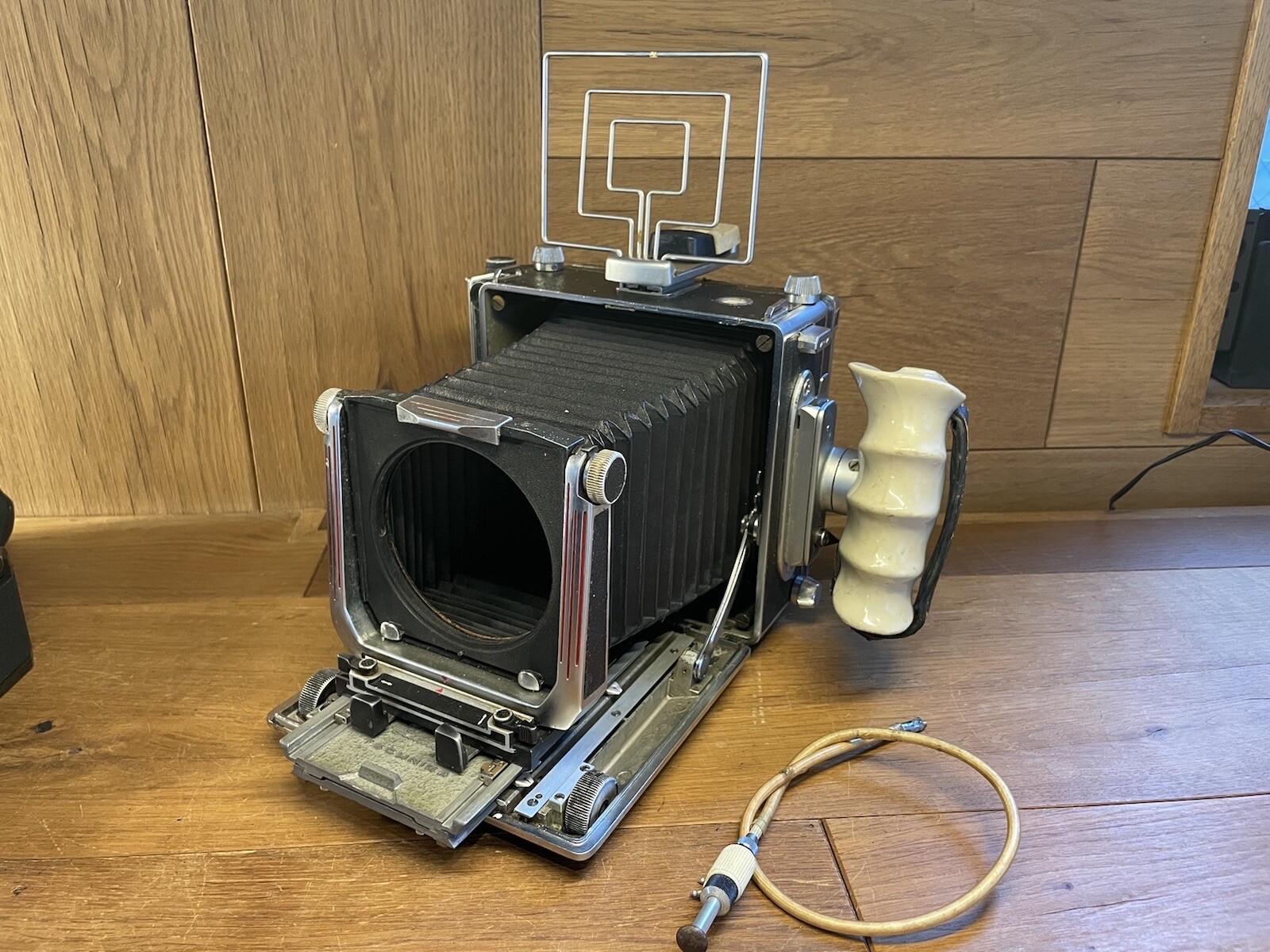 *Exc+5 w/ Grip* Linhof Super Technika IV 4×5 Large Format RF Film Camera From JP