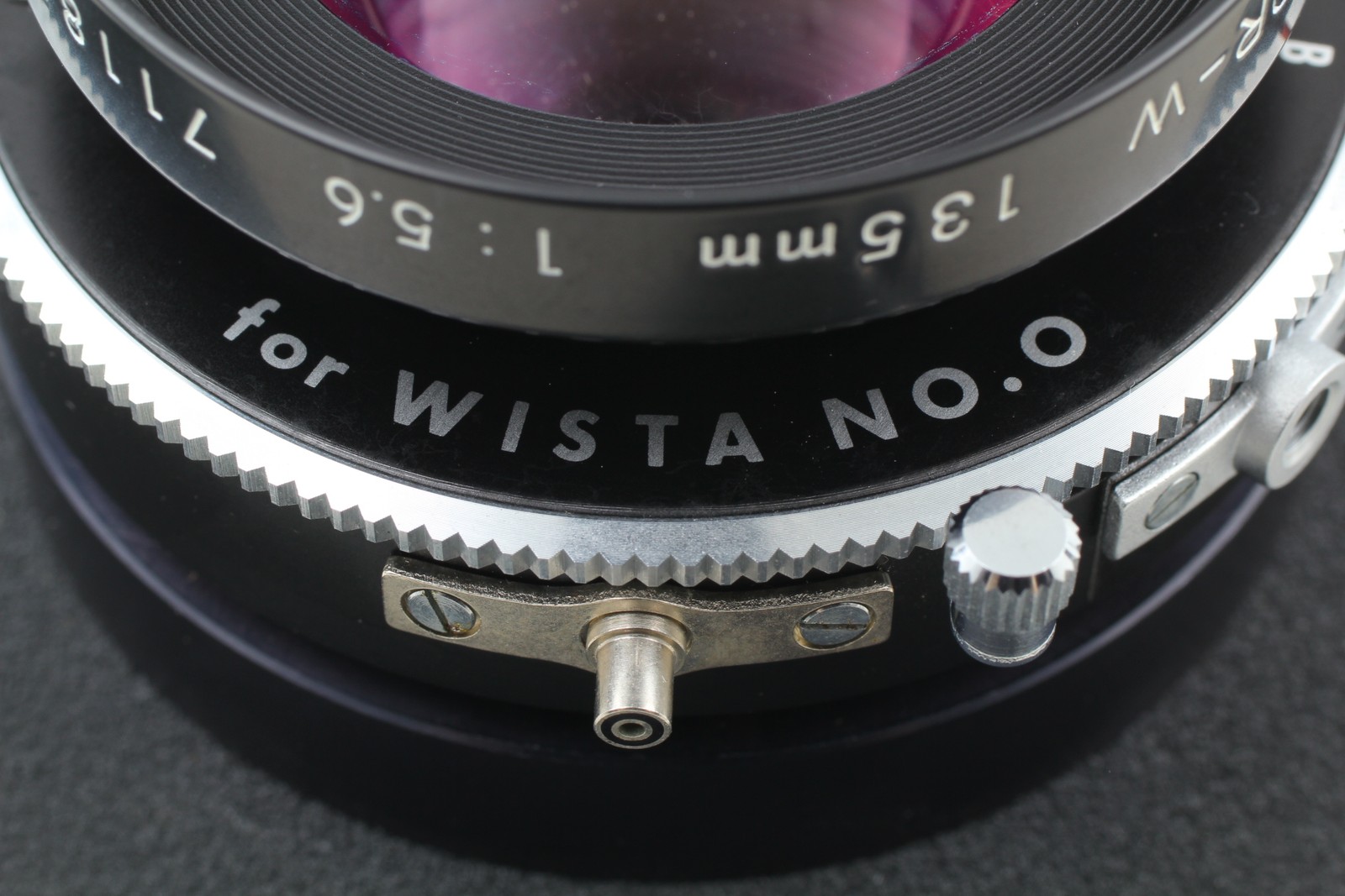[Exc+4] Nikon Nikkor W 135mm F5.6 Large Format Lens Wista No.0 Shutter JAPAN