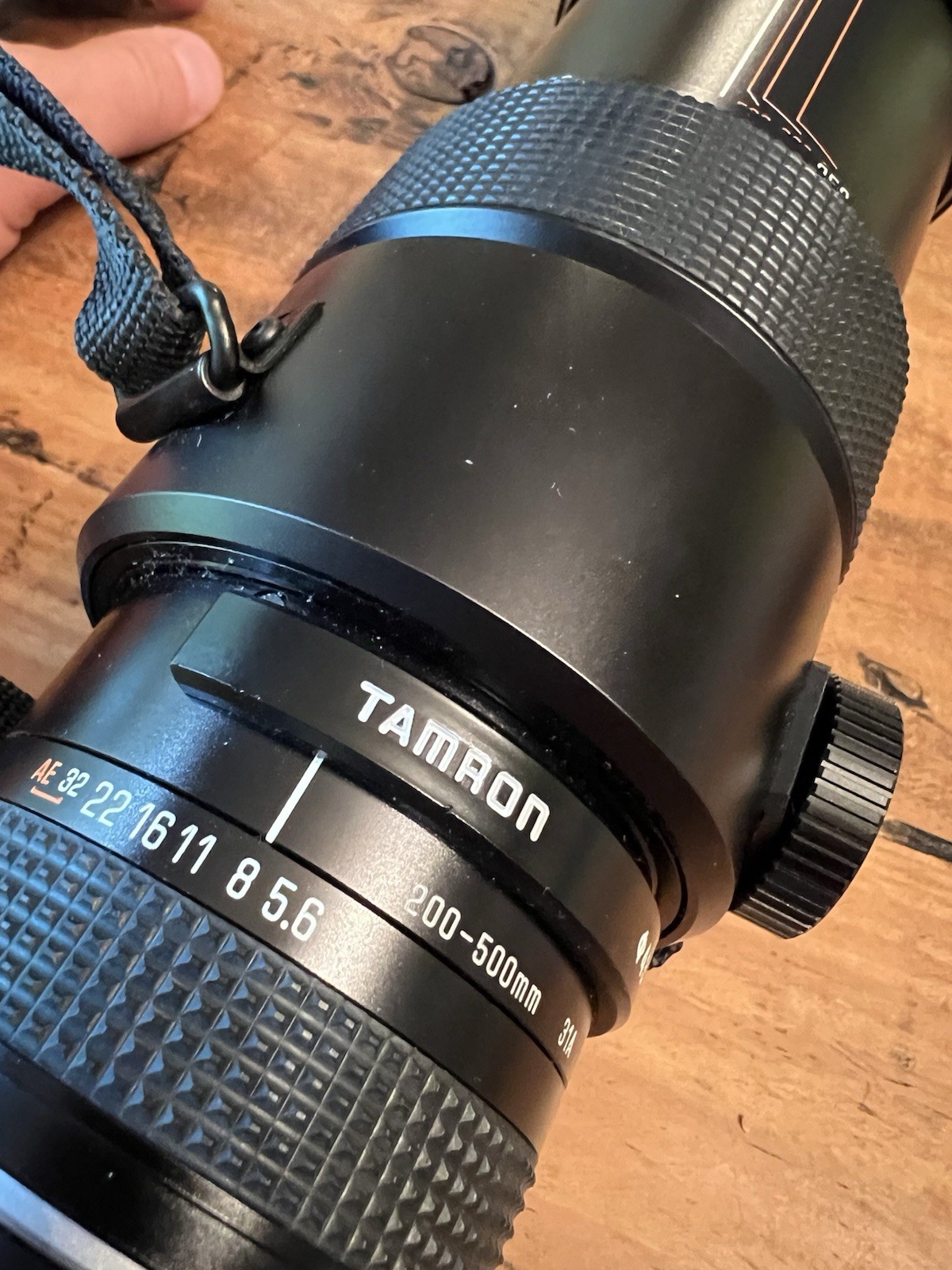Tamron SP 200-500mm F5.6 Lens With Adaptall Rings For 4 Mounts