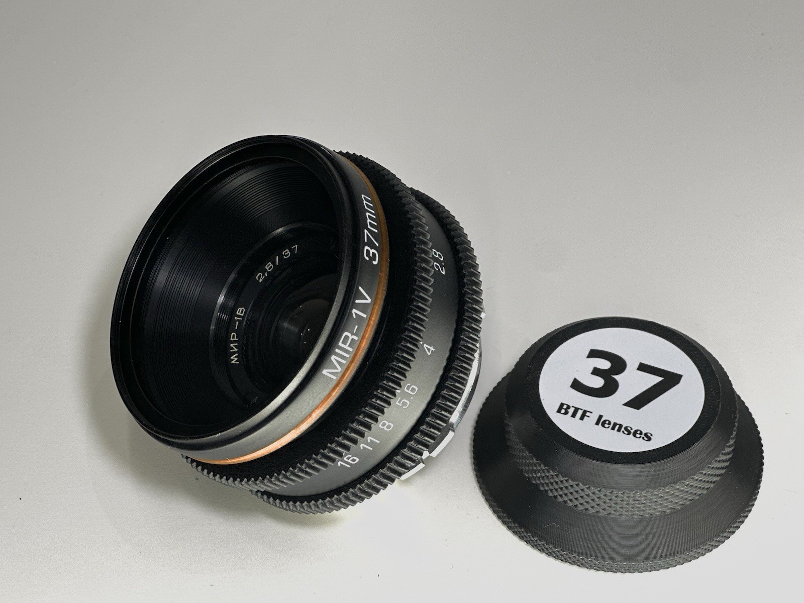 ARRI PL Rehouse Mir 1B 37mm F2.8 Cine Soviet Oval Bokeh Wide Angle lens PL Mount