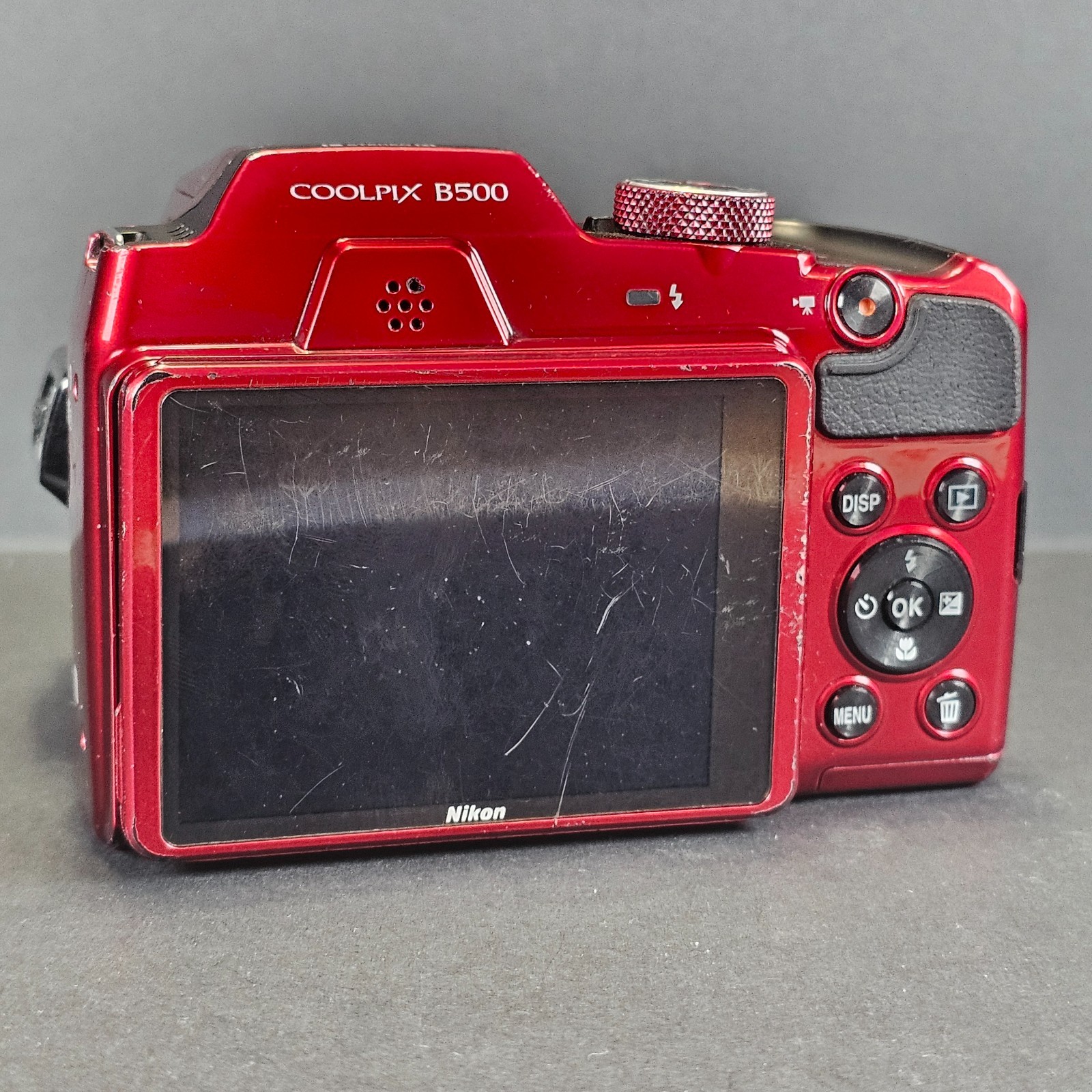 Nikon COOLPIX B500 Red 16MP 40x Optical Zoom Digital Camera Wi-Fi Bluetooth