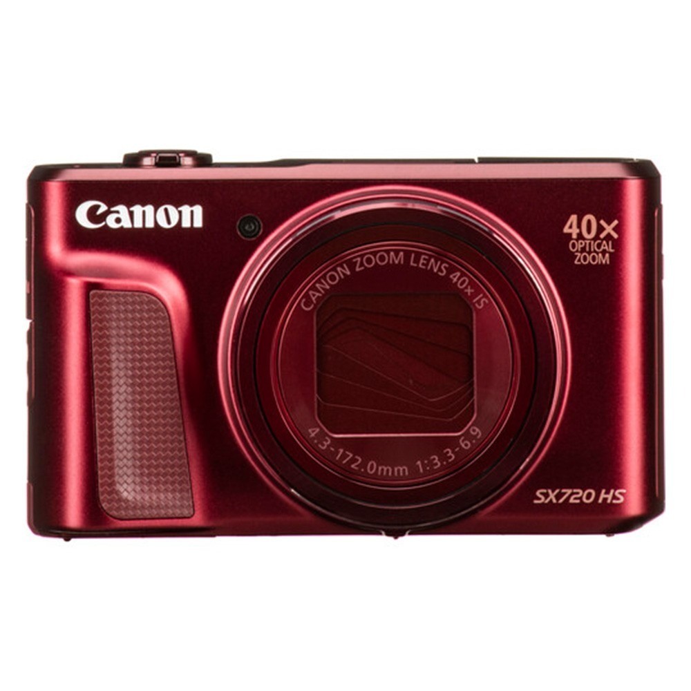Canon PowerShot SX720 HS Digital Camera 20.2MP 40x Optical Zoom Time Lapse Red