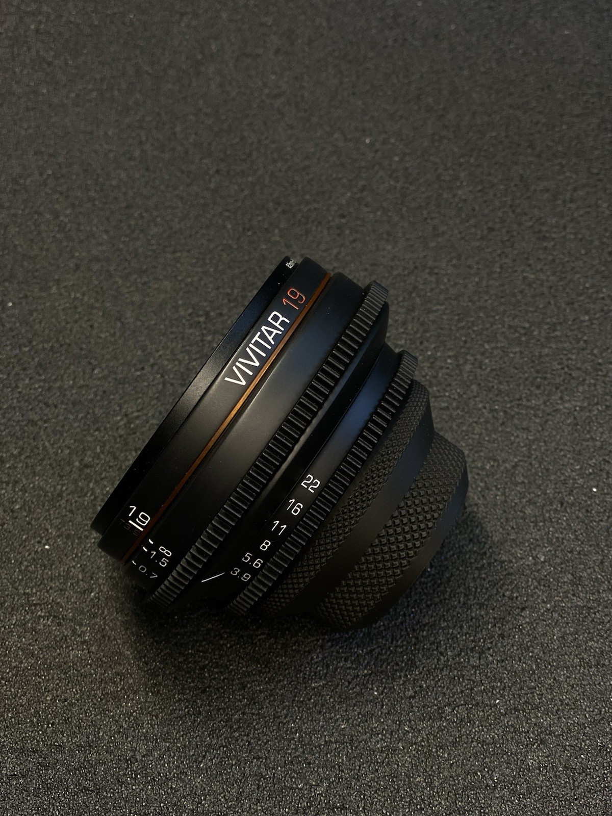 ARRI PL Rehouse Vivitar 19mm CINE Lens Wide Angle BTF PL Mount