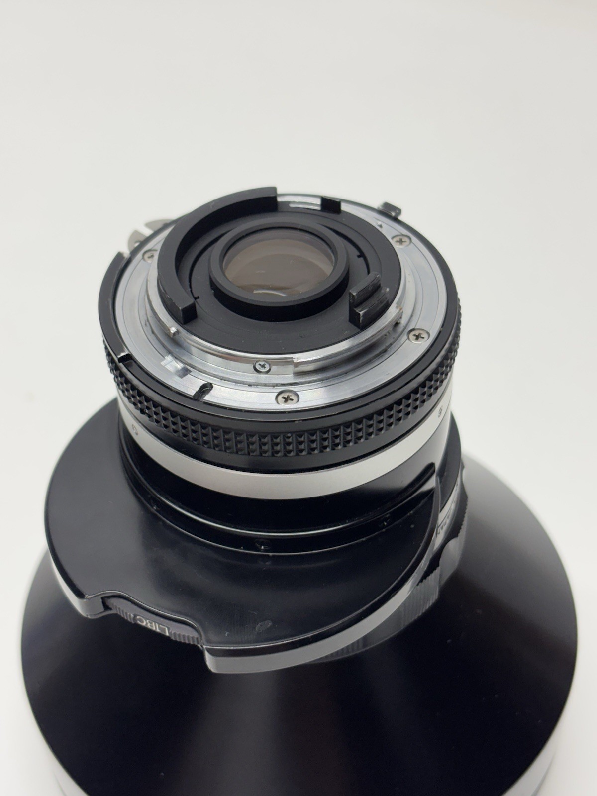 Nikon Fisheye-Nikkor 8mm f/2.8 MF Camera Lens Made In Japan Very Clear