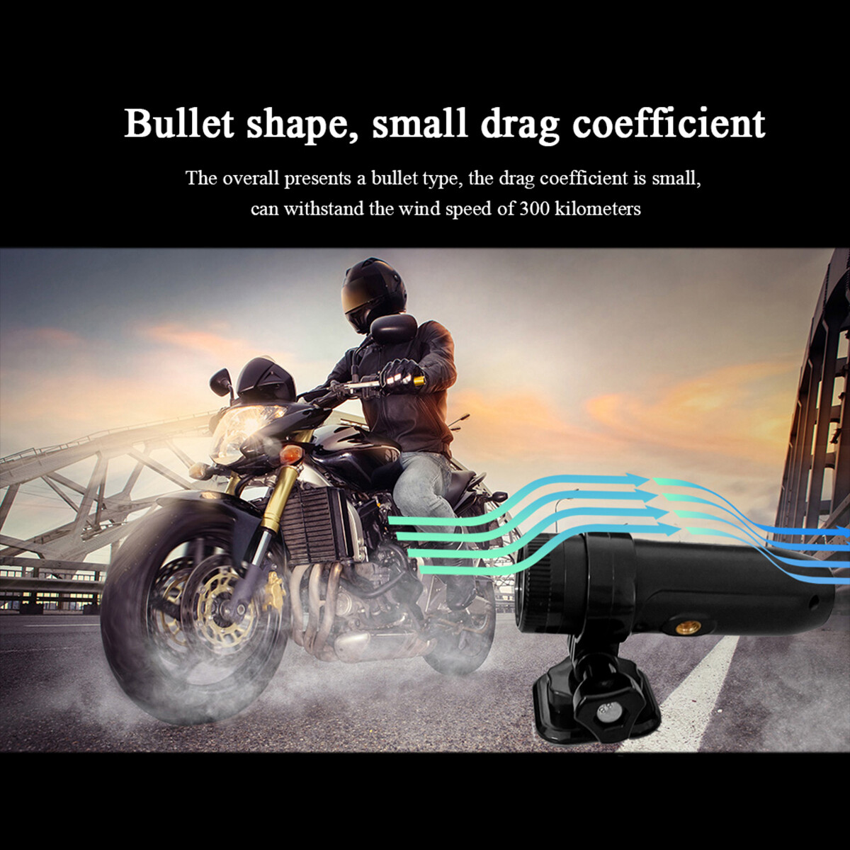 HD 1080P Motor Bike Motor Cycle Action Helmet WiFi Sport Camera Cam Full DVR US