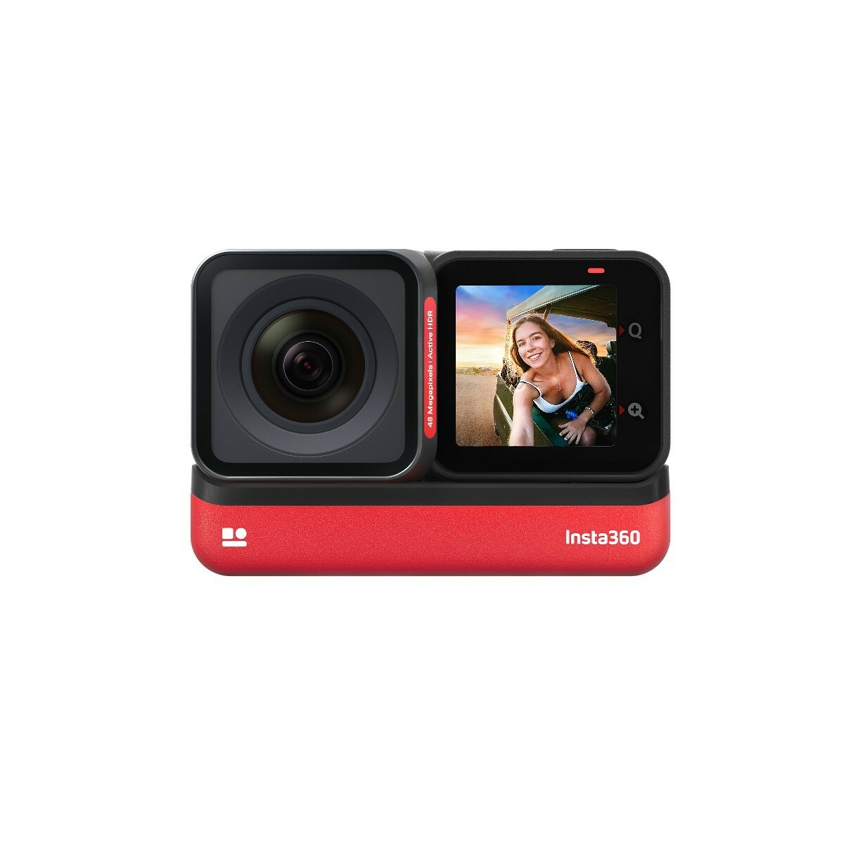 Insta360 ONE RS Twin 4K 360° Waterproof VR Camera + 32GB SD Card + Selfie Stick