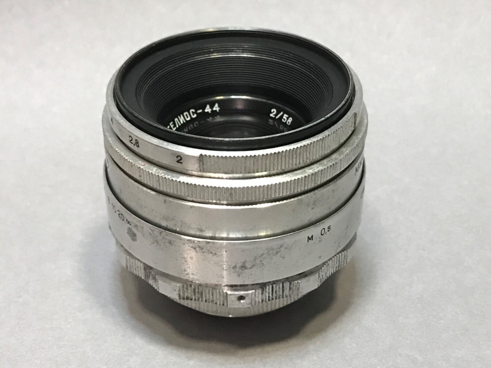 Legend HELIOS 44 M39 Lens 2/58 KMZ King Bokeh Silver Rare Optics Export Option.