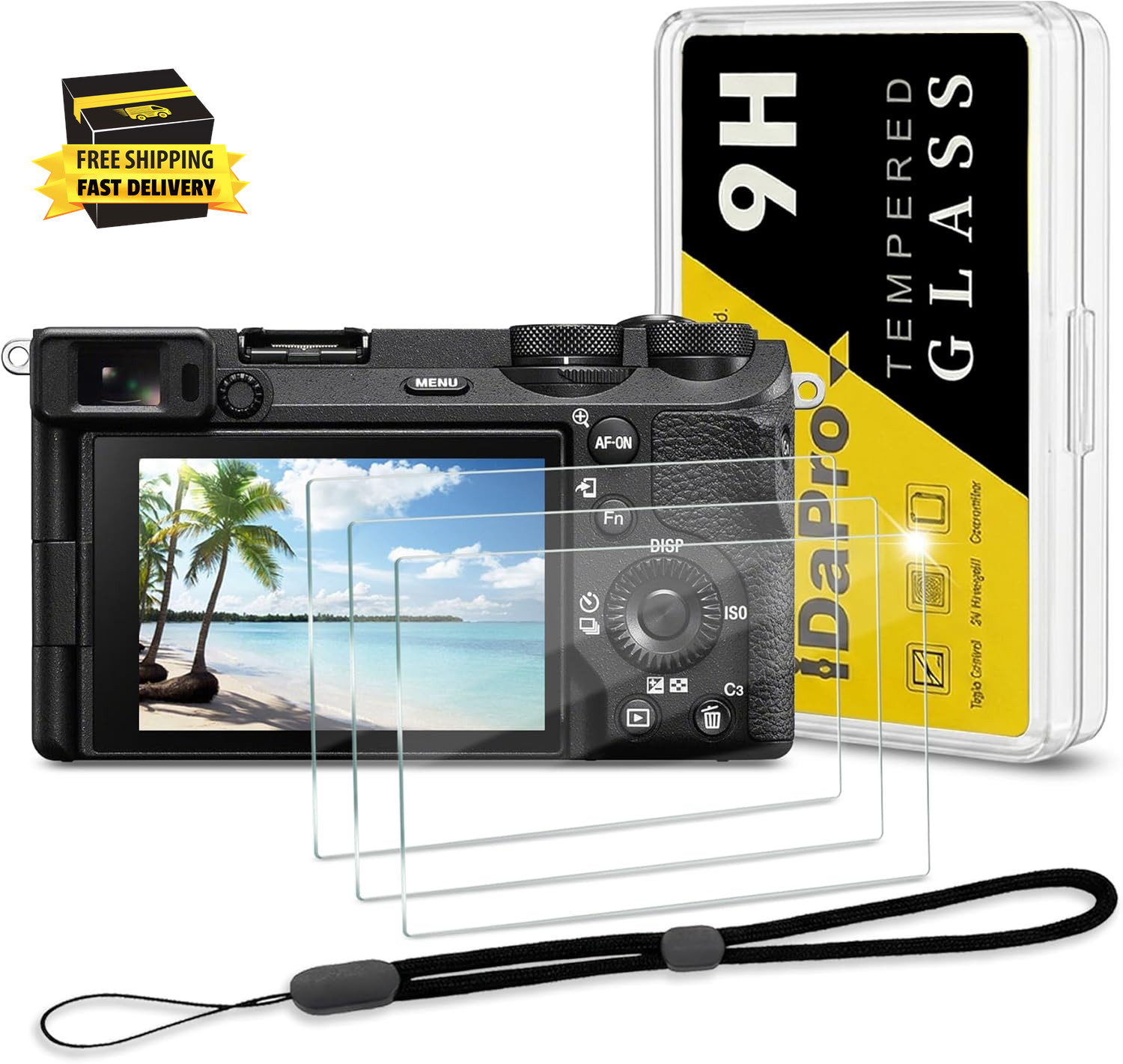 Screen Protector for Sony Alpha A6700 A7C II 7C II A7CII / 6700 ZV-E1 ZVE1 Tempe