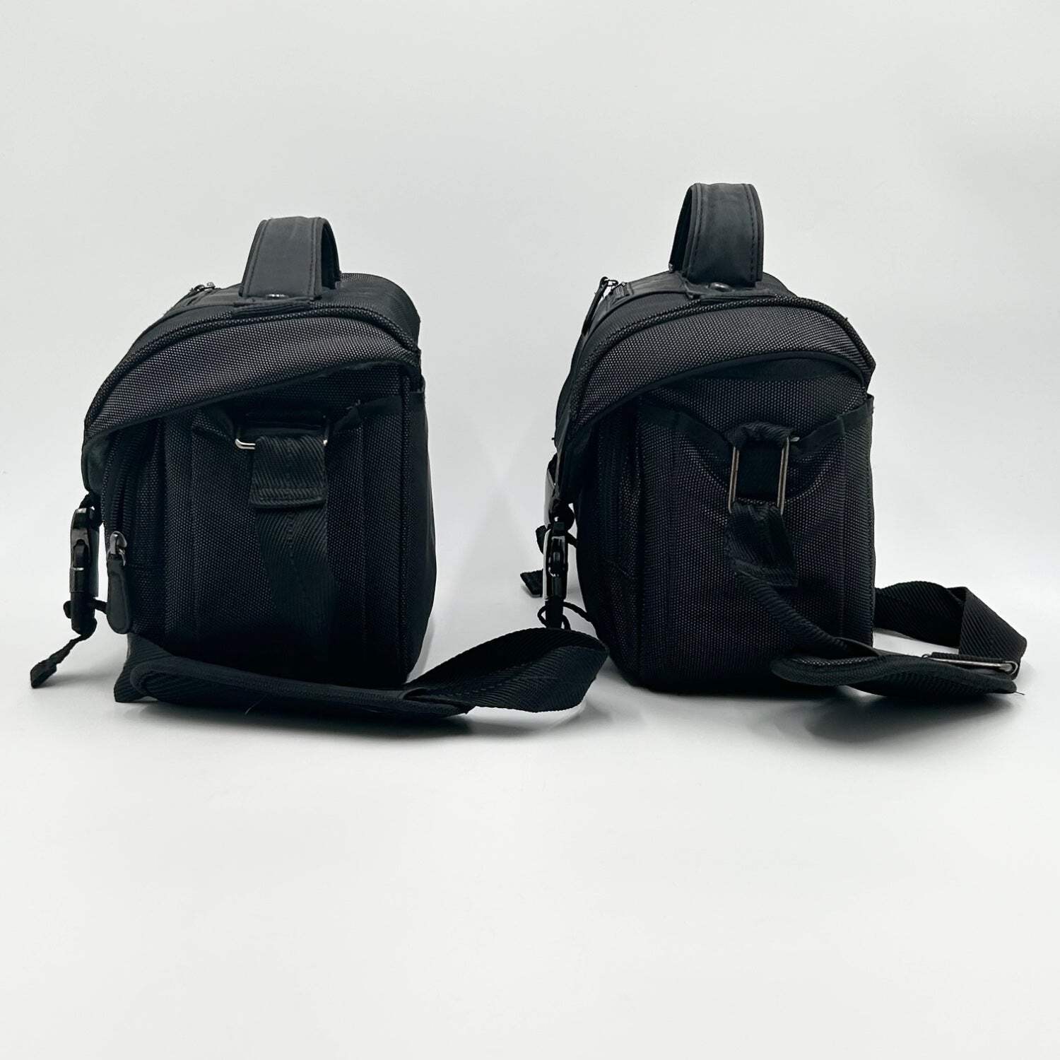Lot of 2 Nikon Black Nylon Camera Carry/Shoulder Bag with Strap