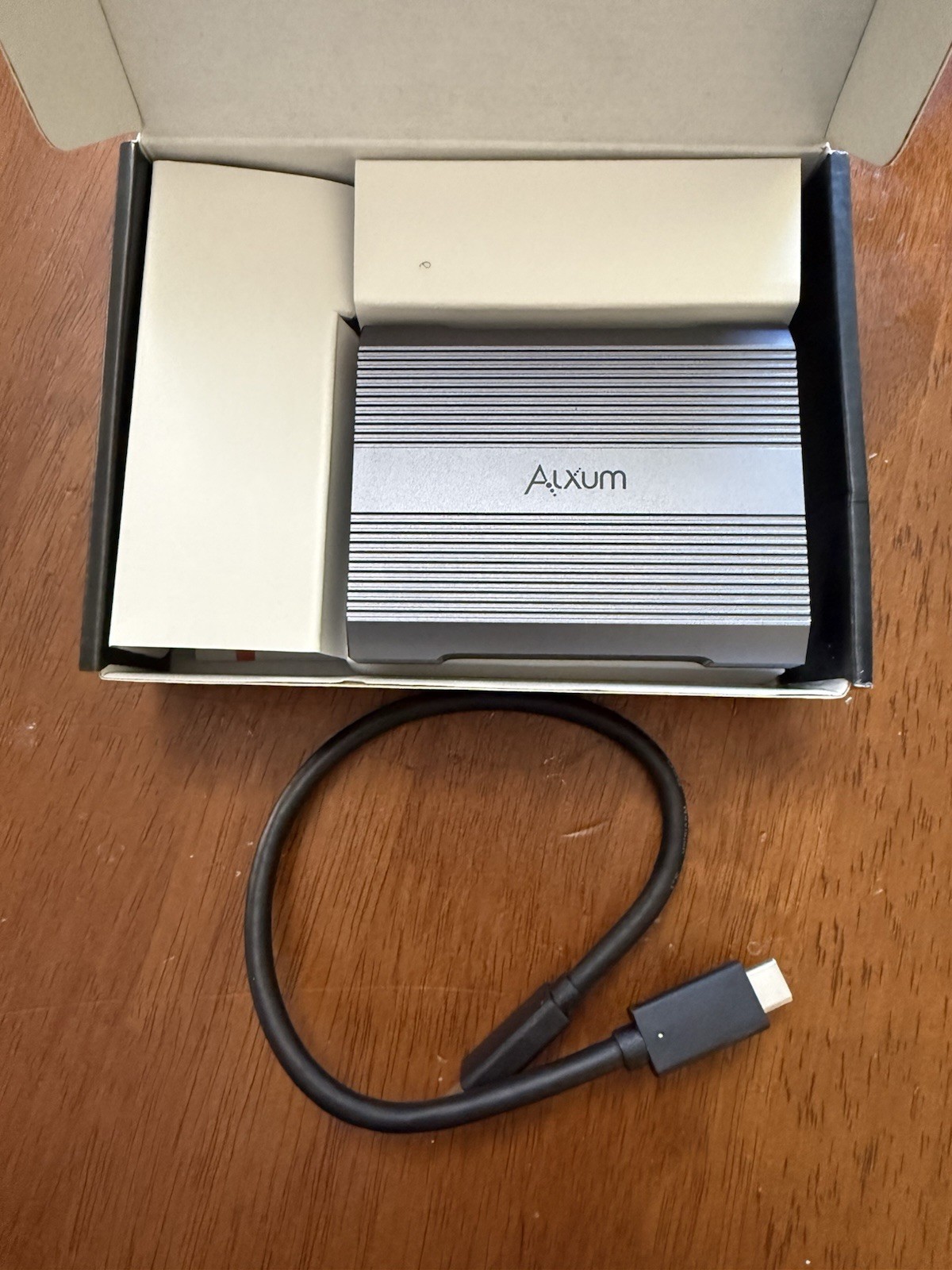 ALXUM Model R1022B USB 10Gbps Type C/F to SD 4.0+CF Type B Card Reader