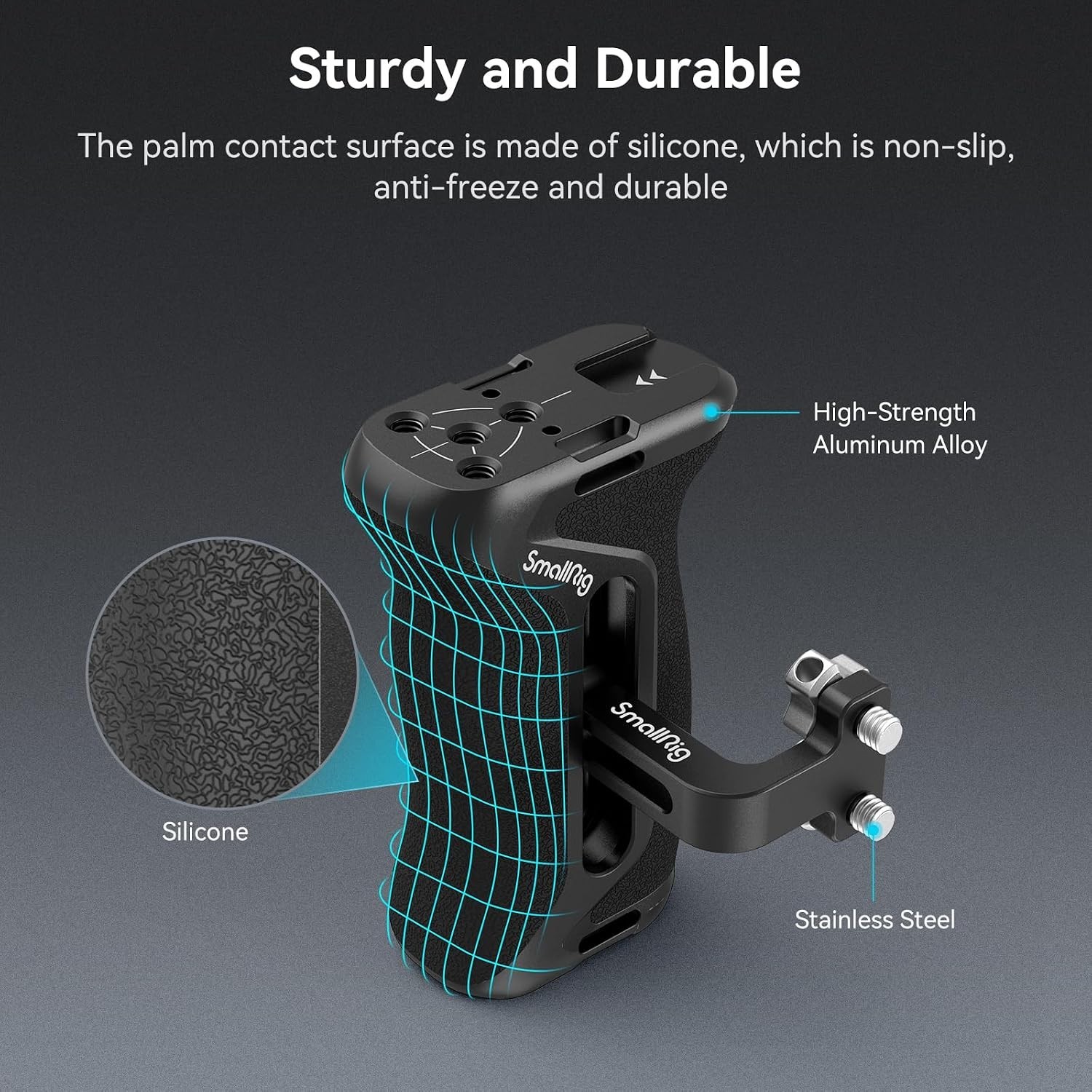 Camera Cage Accessory: Ergonomic Side Handle