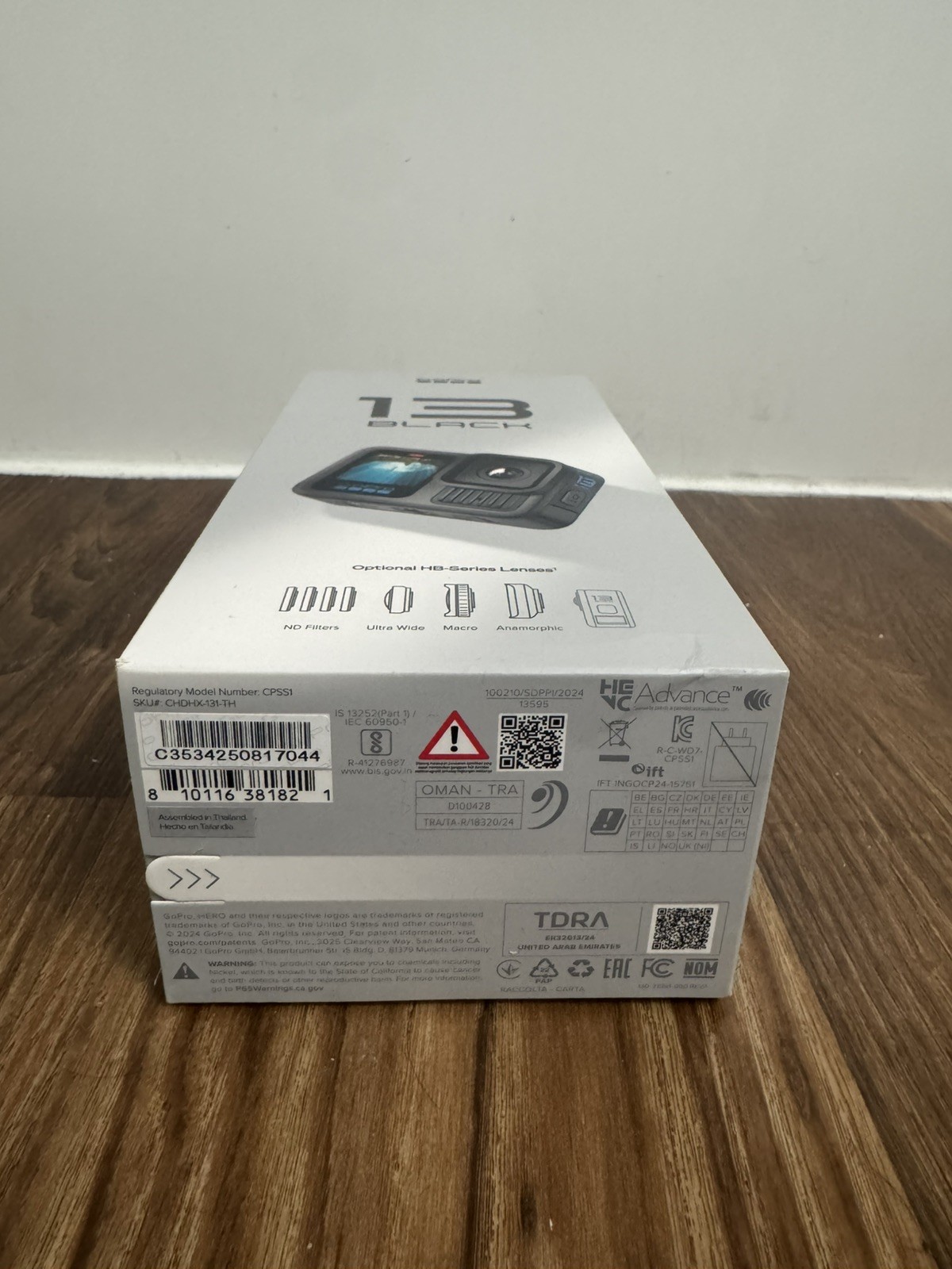 GoPro HERO 13 Black- 5.3K60 Video- 27MP Photo-Webcam + Live Streaming- BRAND NEW