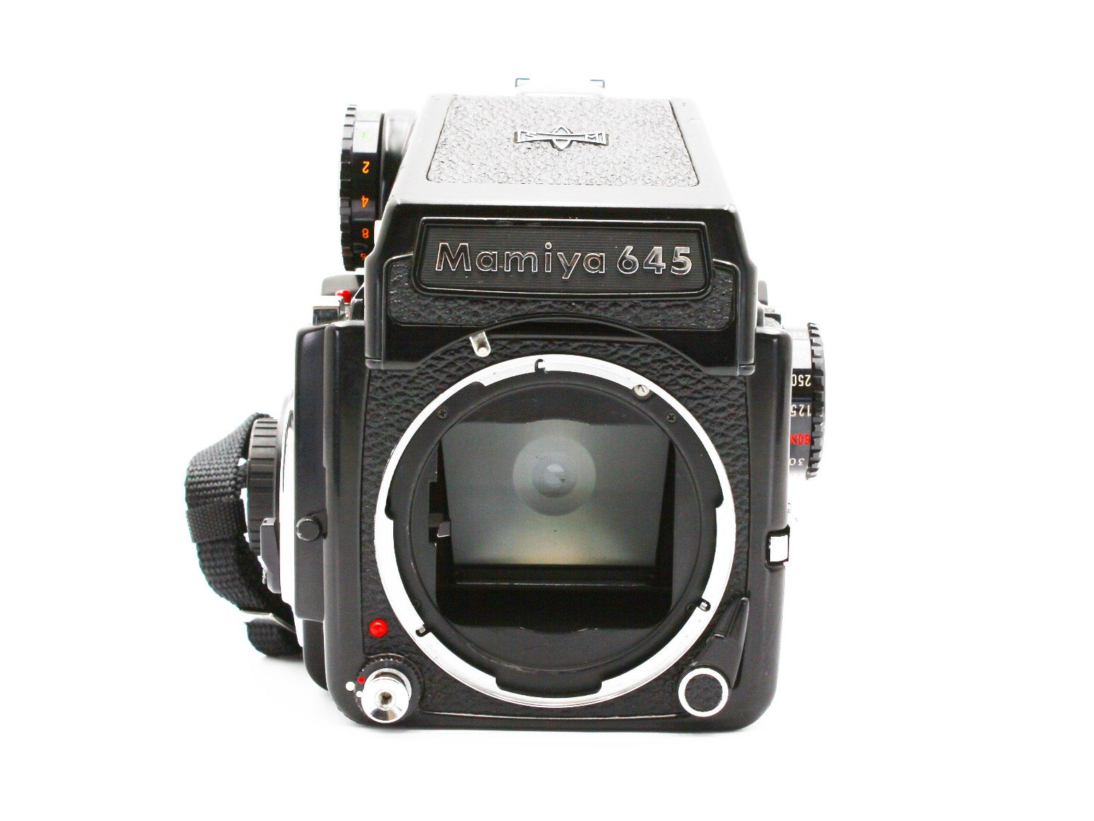 【Exc+4】Tested! Mamiya M645 1000S Medium Format SLR Film Camera Body Grip JAPAN