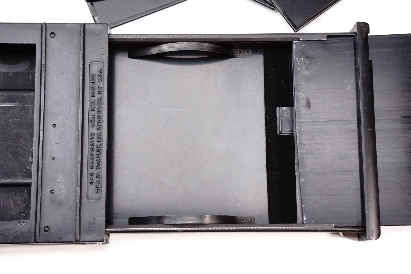 Graflex Grafmatic 4×5 Film Holder Graphic with 6 Septums