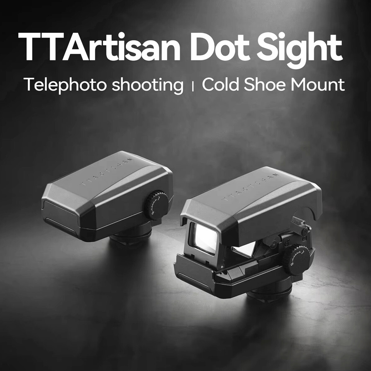 TTArtisan Camera Dot Sight With Cold Shoe Mount for Telephoto Photography Assist