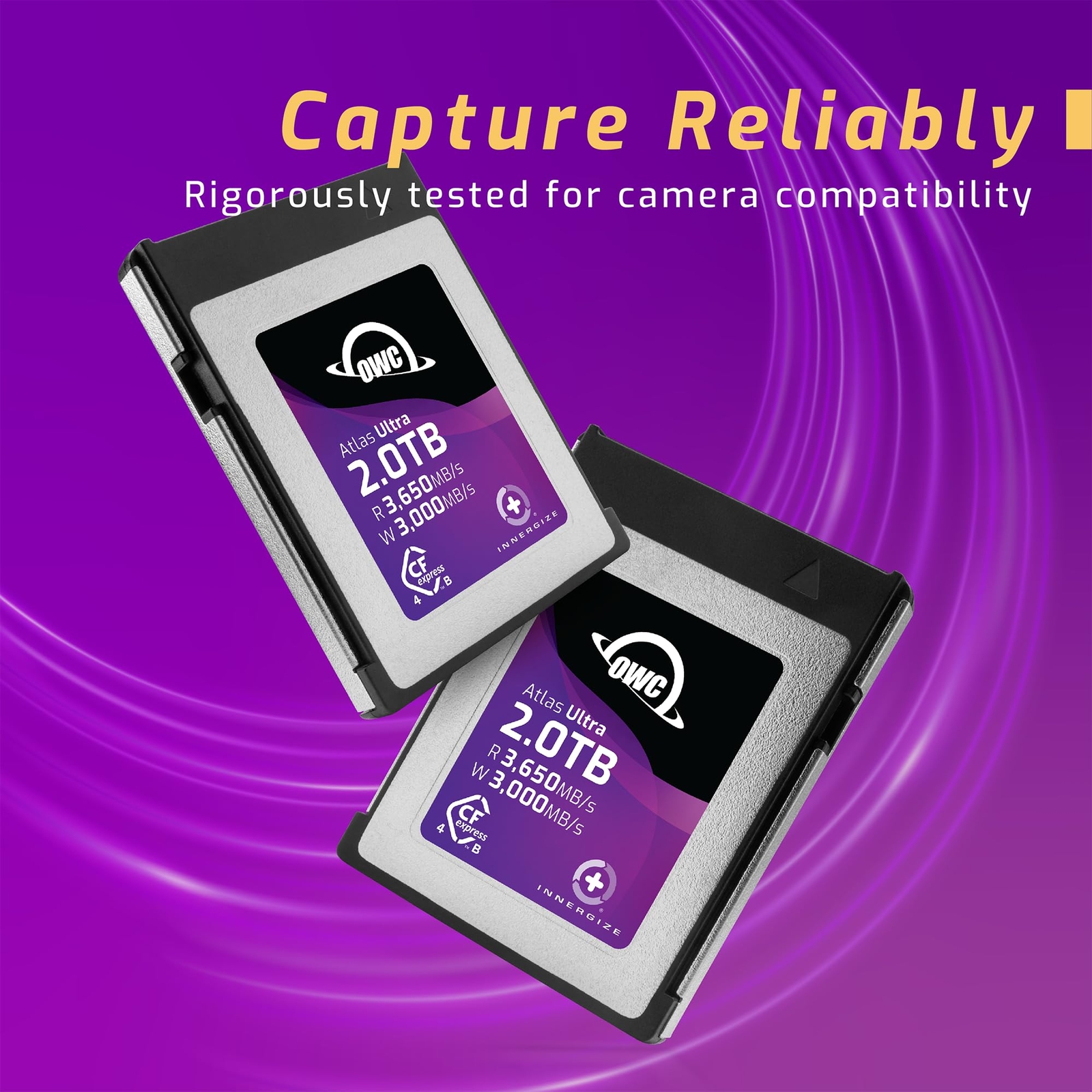 OWC Atlas Ultra 2.0TB High-Performance CFexpress 4.0 Type B Memory Card