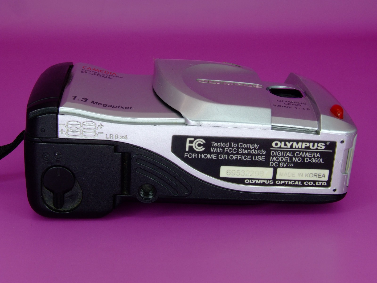 [EXC+] Olympus Camedia D-360L 1.3 Megapixel CCD Digital Camera – Tested & Works!