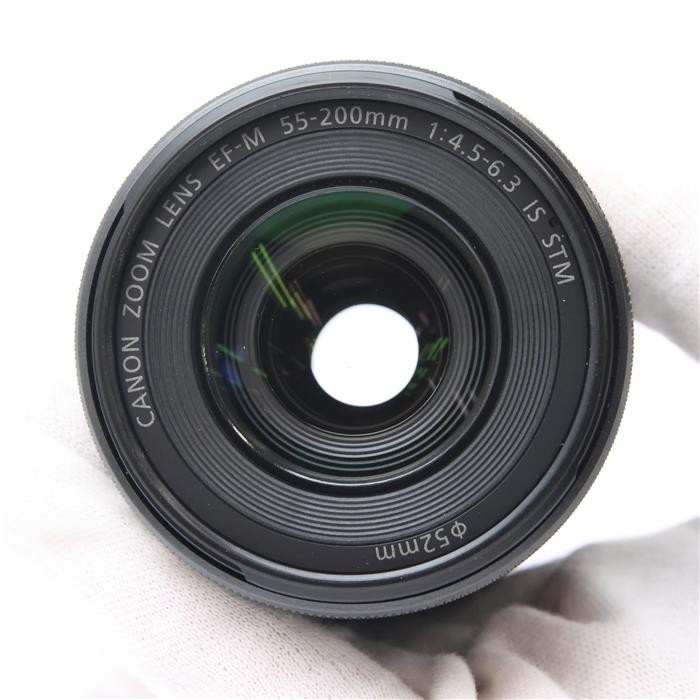 Canon EF-M 55-200mm F/4.5-6.3 IS STM Black (Canon EF-M mount) -Near Mint- #67