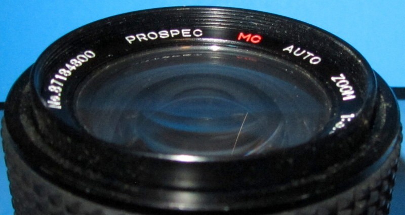 Lot of 2 PROSPEC 55mm MC AUTO ZOOM Camera Lenses See Photos Seller Guarantee